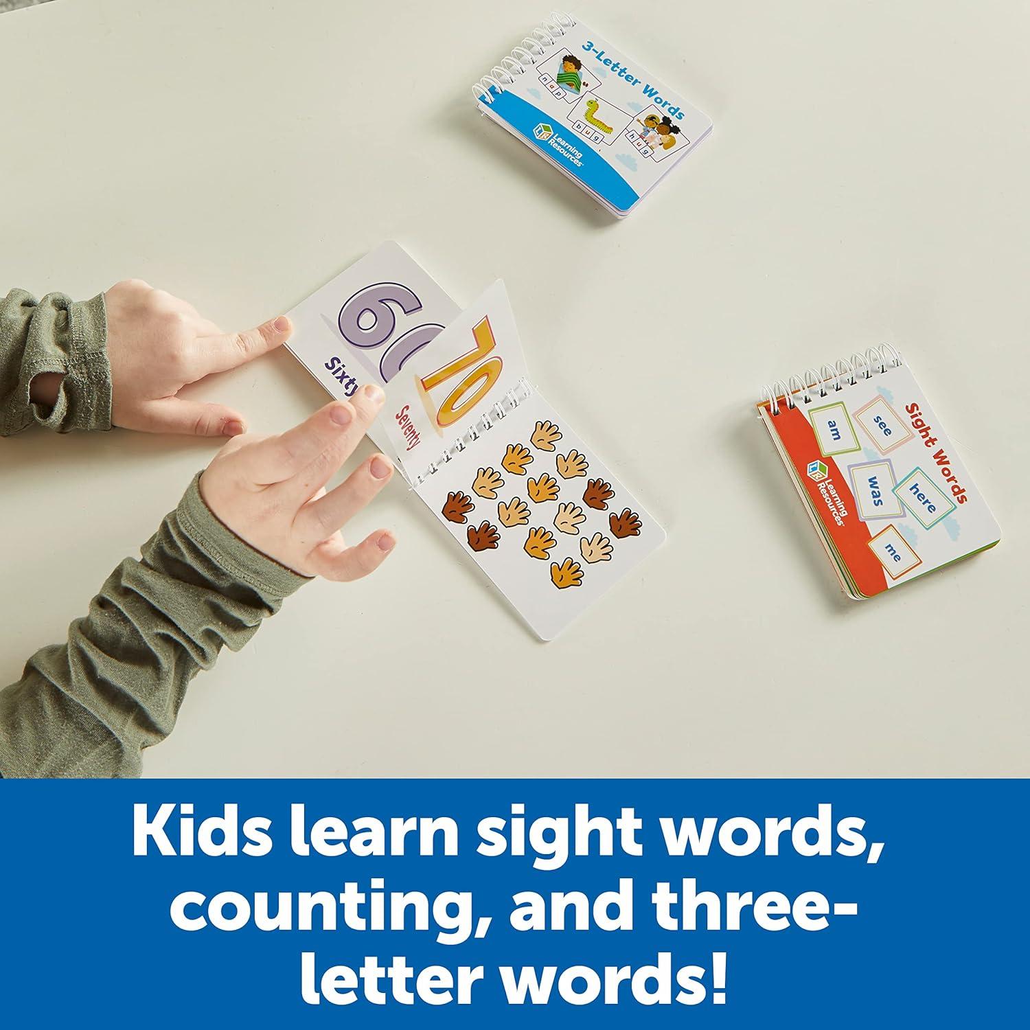 Biblioteca Interactiva de Libros para Niños Learning Resources - 3 Piezas