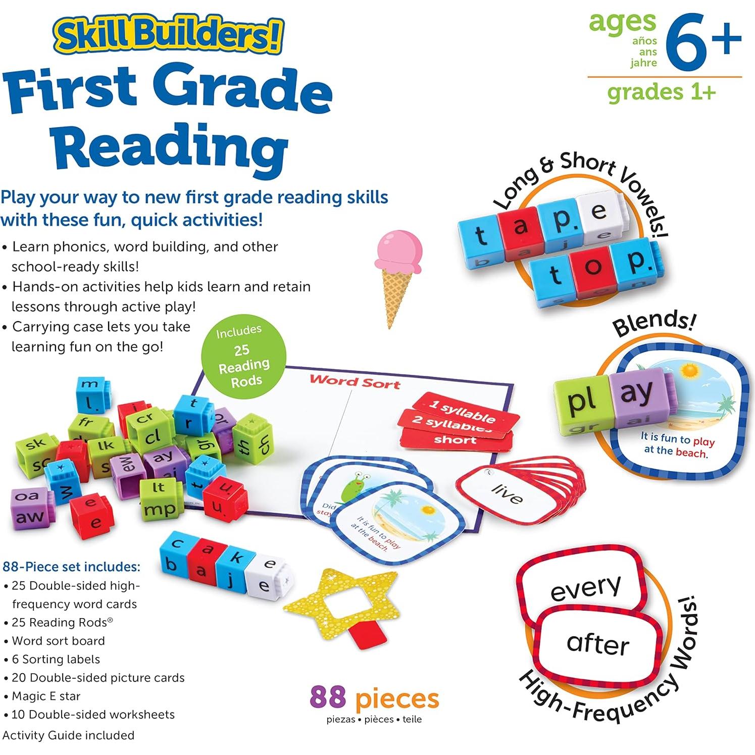 Materiales de Aprendizaje 1er Grado Recursos de Aprendizaje - 88 Piezas