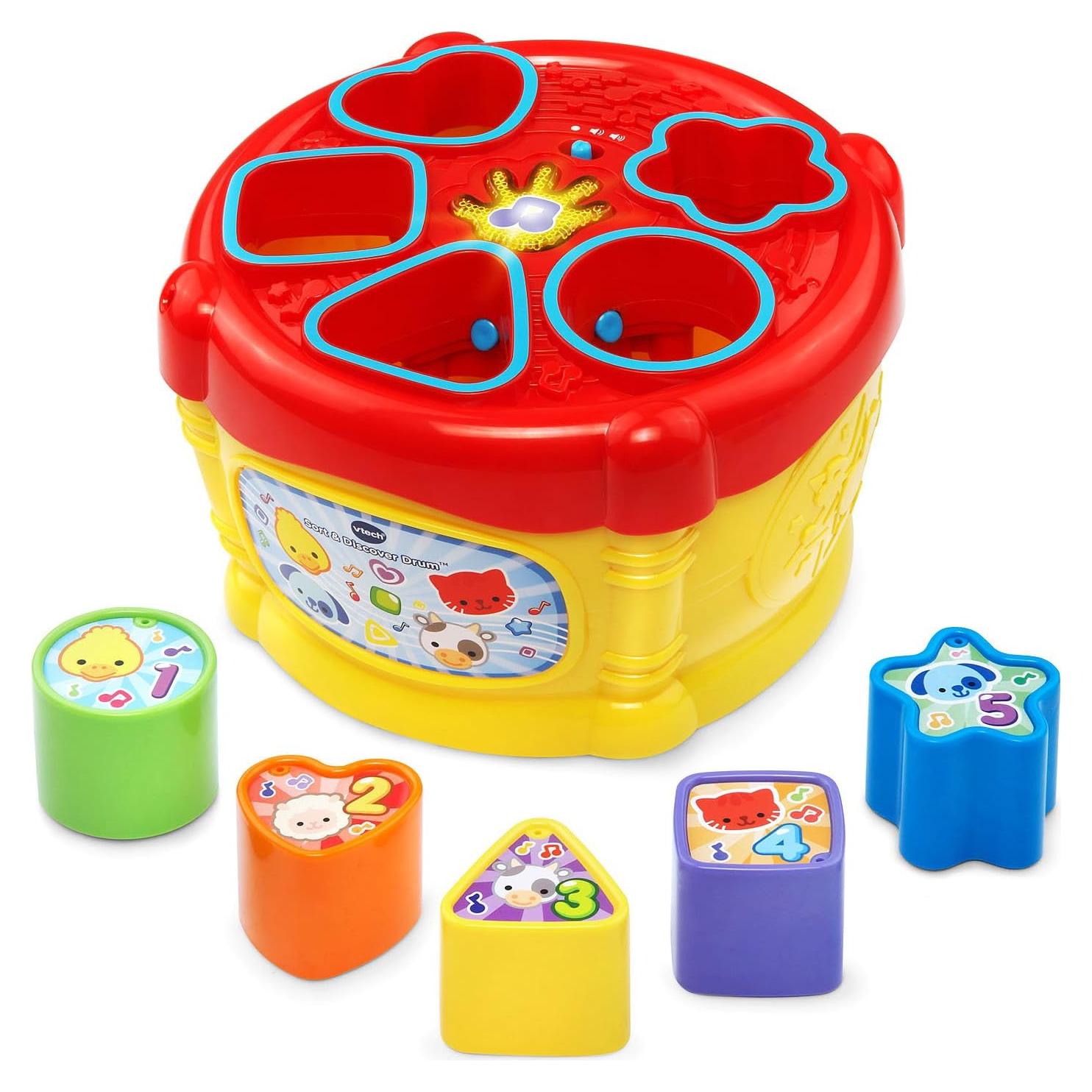 VTech Tambor Clasificador y Descubridor para Bebés 6-36 Meses