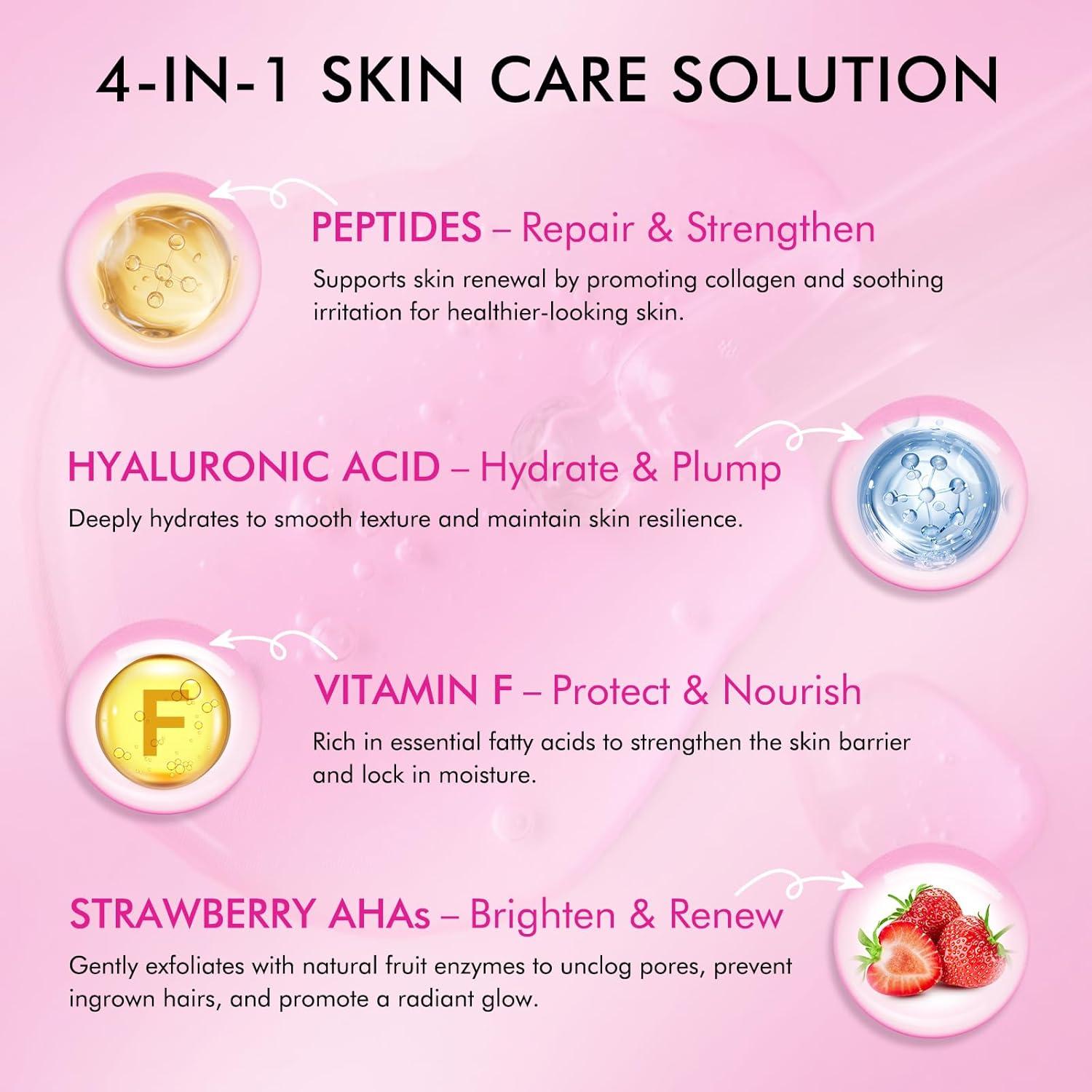 Aceite After Shave Ikzee 100ml Fresa y Vainilla Hidratante