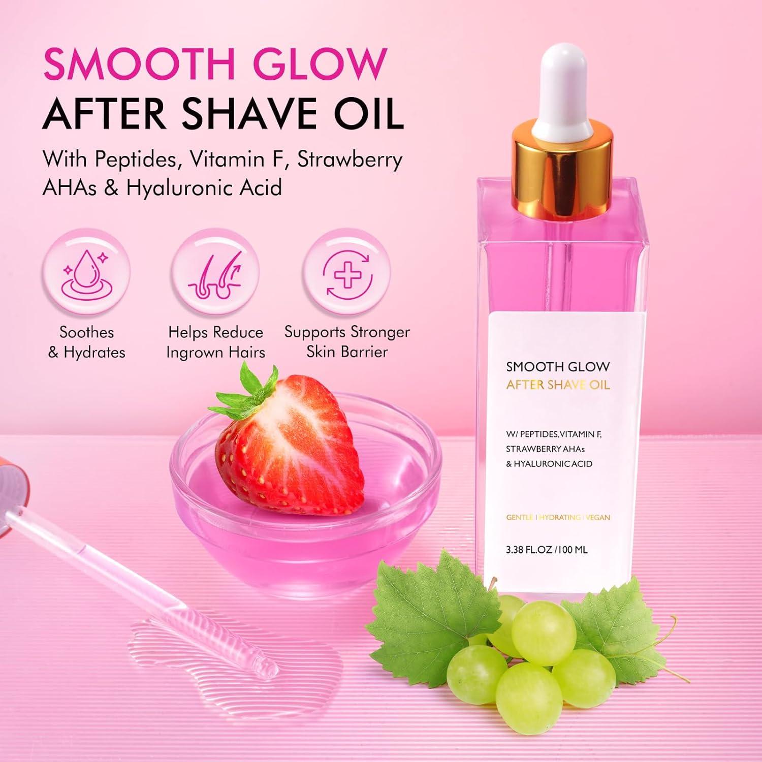 Aceite After Shave Ikzee 100ml Fresa y Vainilla Hidratante