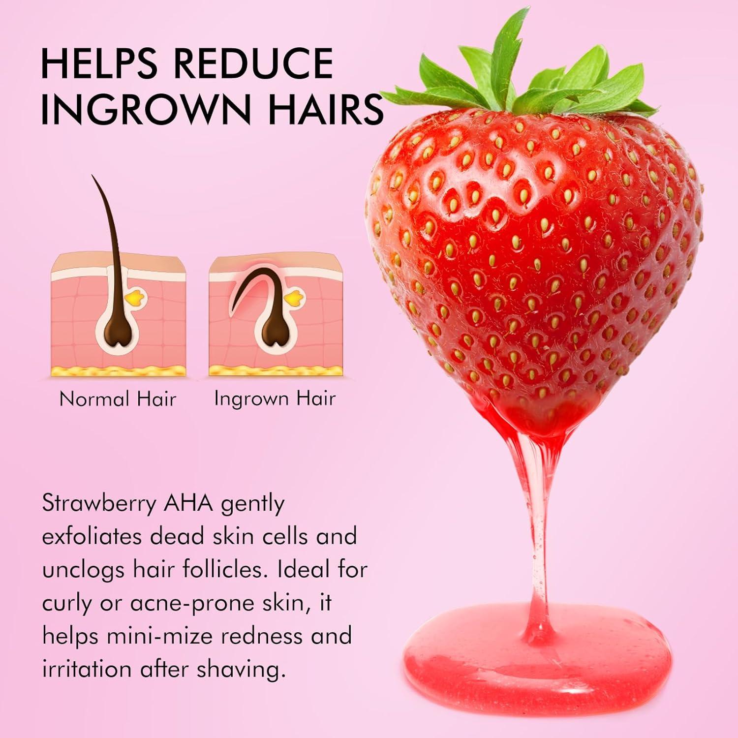 Aceite After Shave Ikzee 100ml Fresa y Vainilla Hidratante