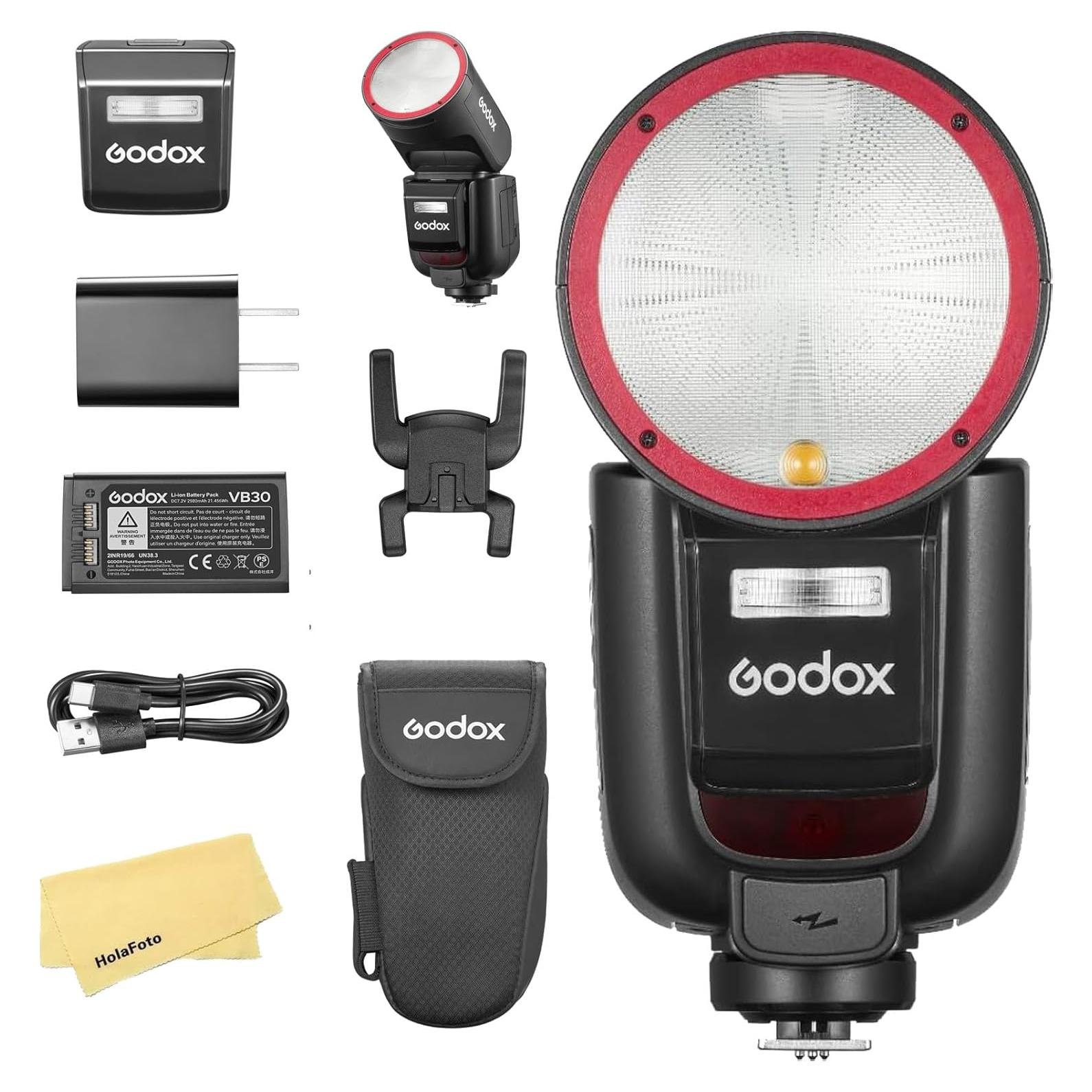 Flash Godox V1Pro-SU para Cámaras Sony 76Ws TTL 2.4G