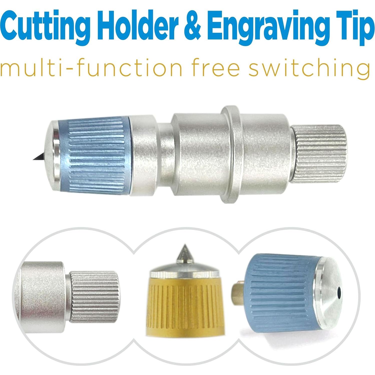 CB09 Soporte y Punta de Grabado para Silhouette Cameo 4