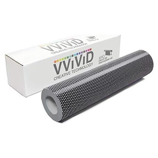 Vinilo Adhesivo Permanente VViViD DECO65 Negro 30x152cm con Transferencia