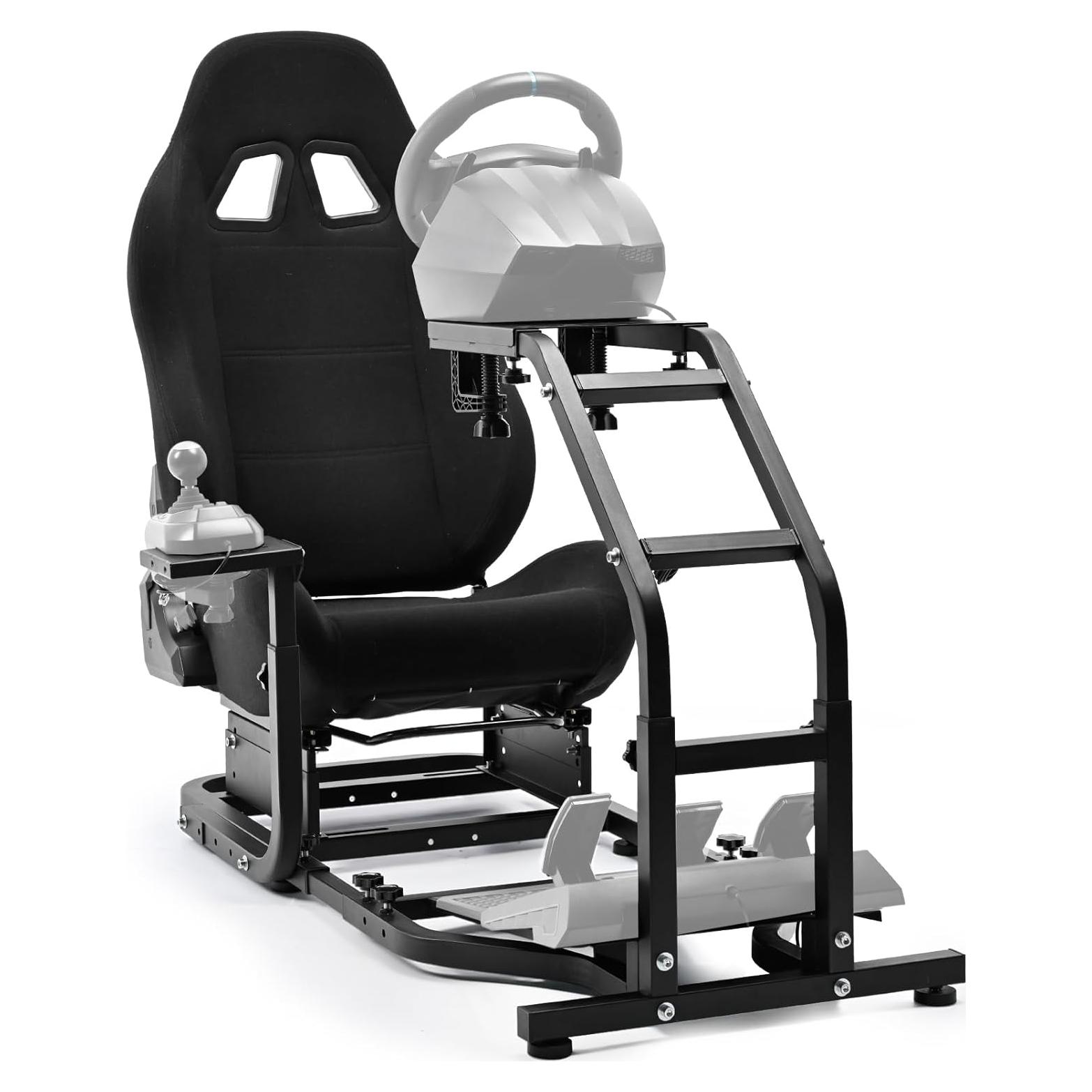 Cockpit de Simulador de Carreras Anman con Asiento Ajustable