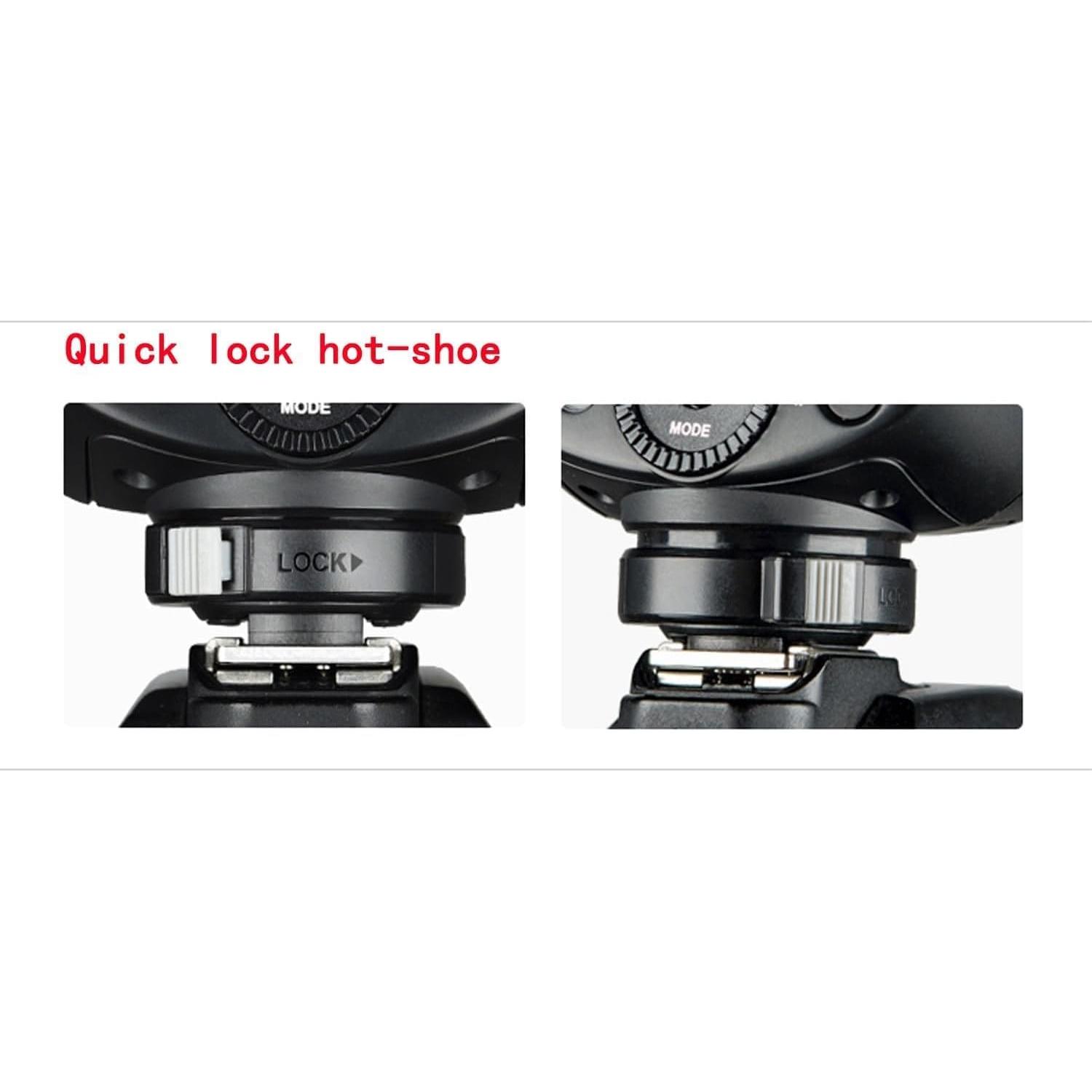 Flash Godox V1-C para Cámara Canon 76Ws TTL 1.5s Reciclaje