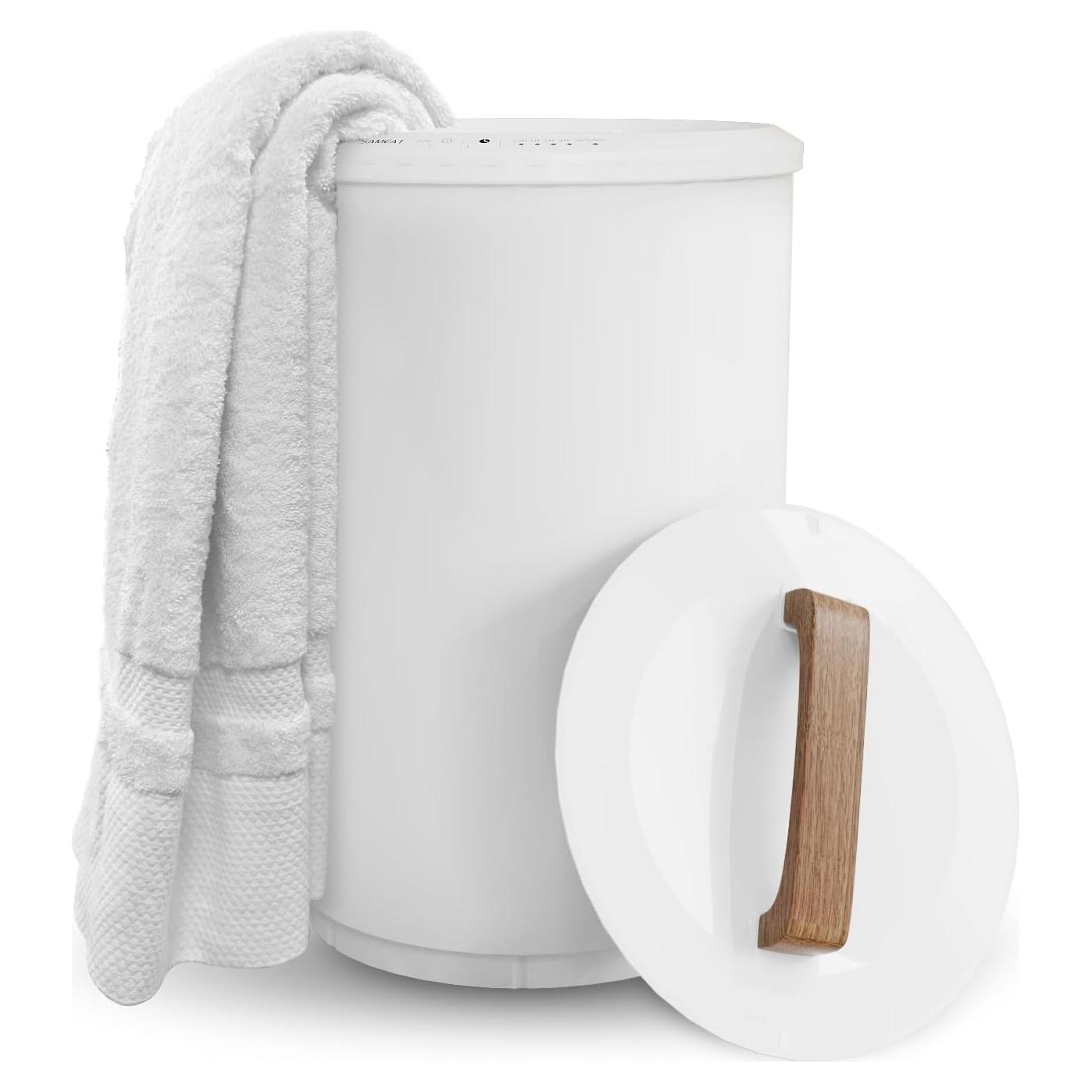 Calentador de Toallas SAMEAT Cubo Grande 4.12kg - Apagado Automático