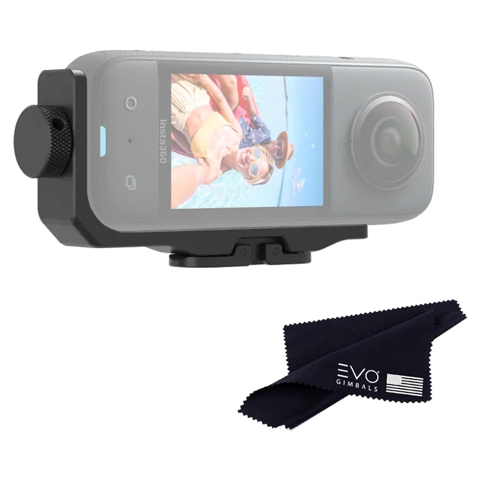 Montaje Horizontal de Acción Insta360 X4/X3/X2 - Aluminio