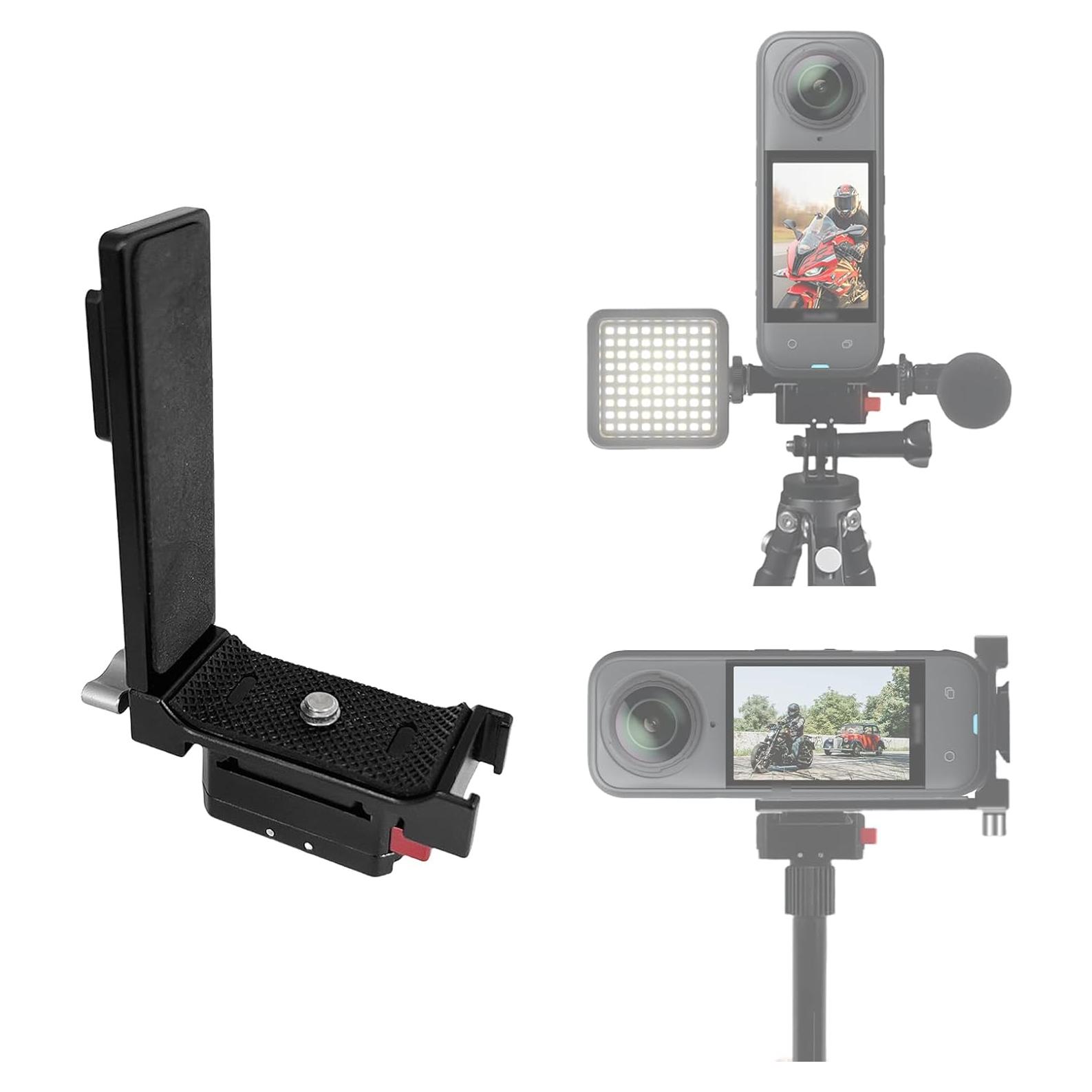 Soporte Vertical-Horizontal SRUIM para Insta 360 X5 X3 X2