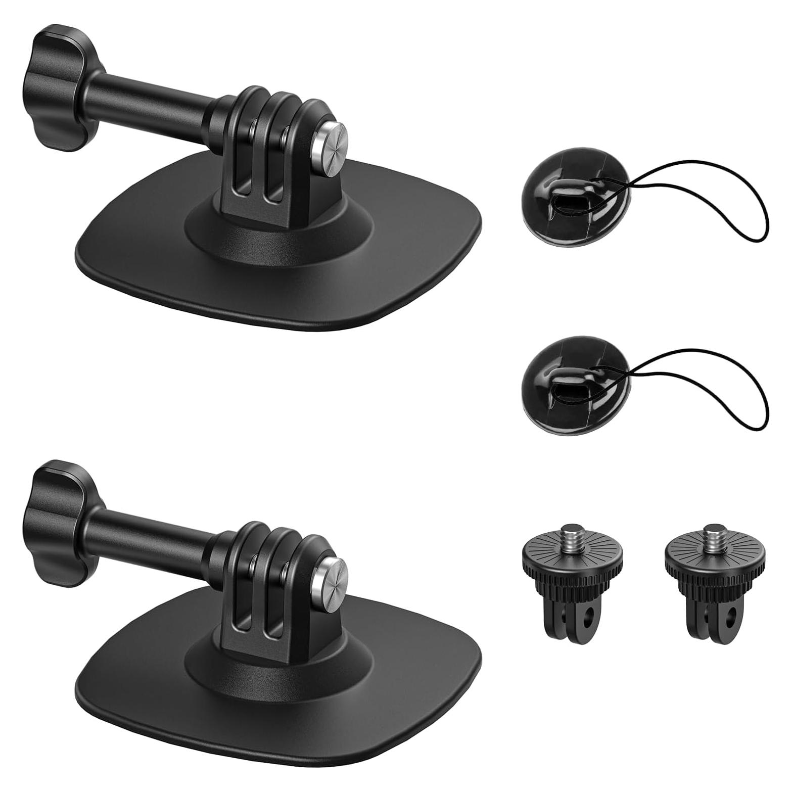 Soporte Adhesivo Flexible Maectech para Cámaras de Acción 2Pcs