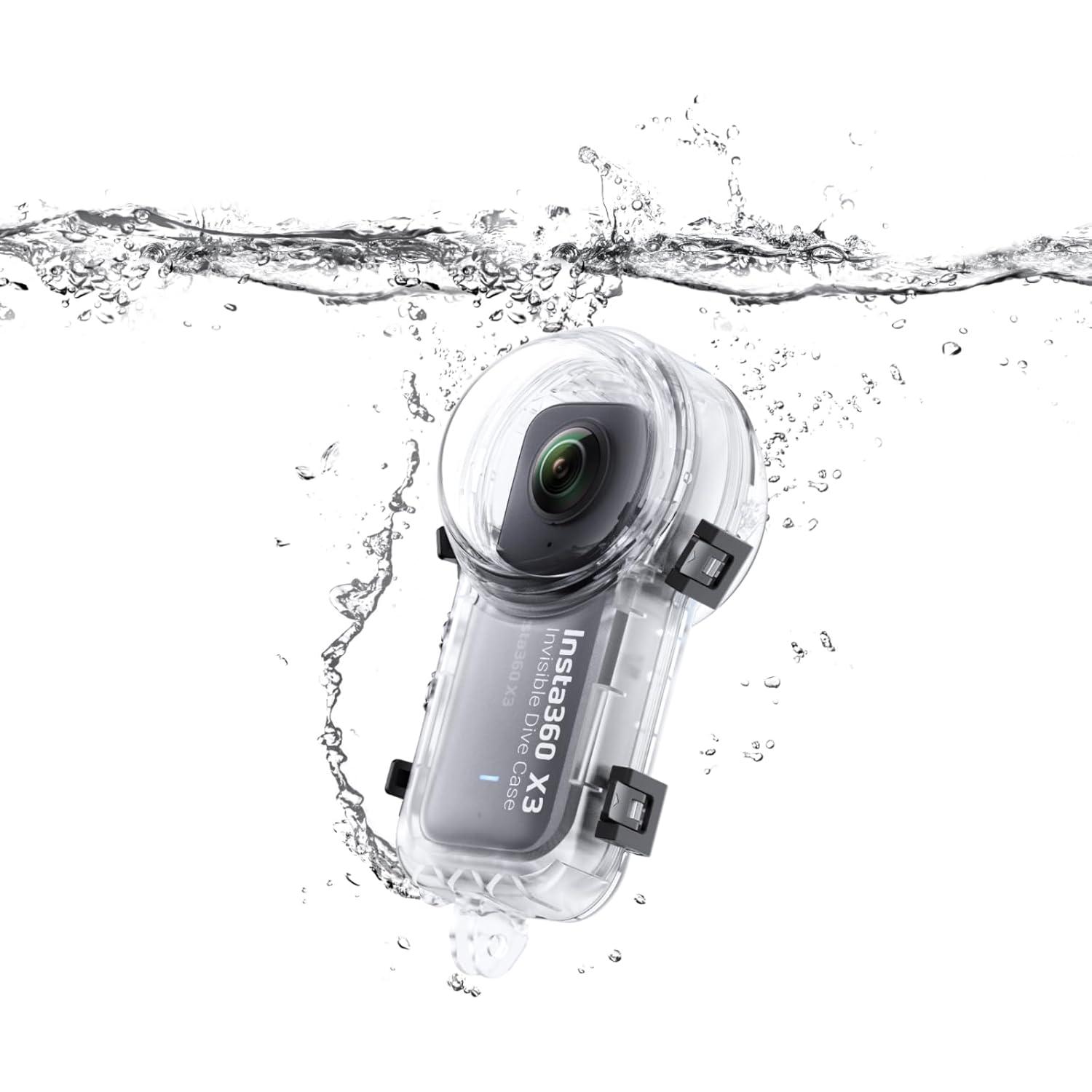Funda de Buceo Invisible Insta360 X3 - Impermeable 50m