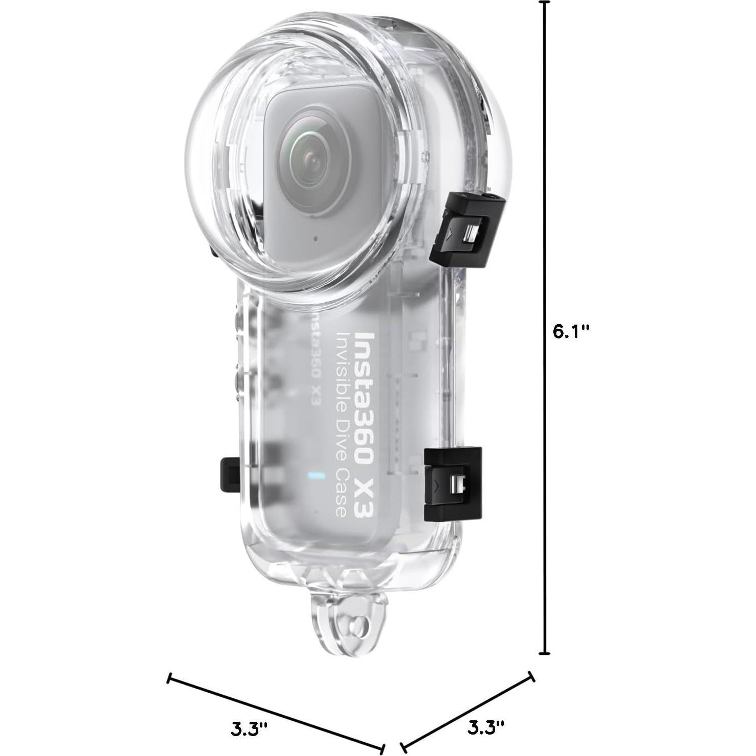 Funda de Buceo Invisible Insta360 X3 - Impermeable 50m