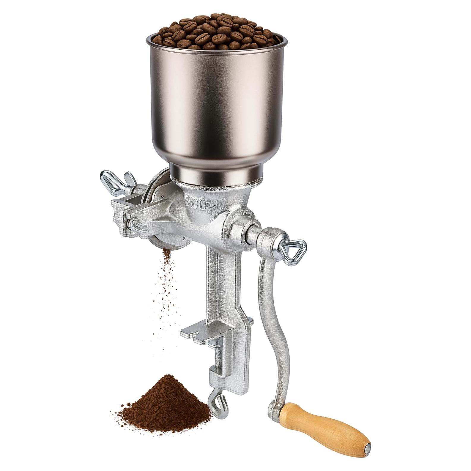 Molino de Grano Manual Instinto Asesino CG1 - Plateado