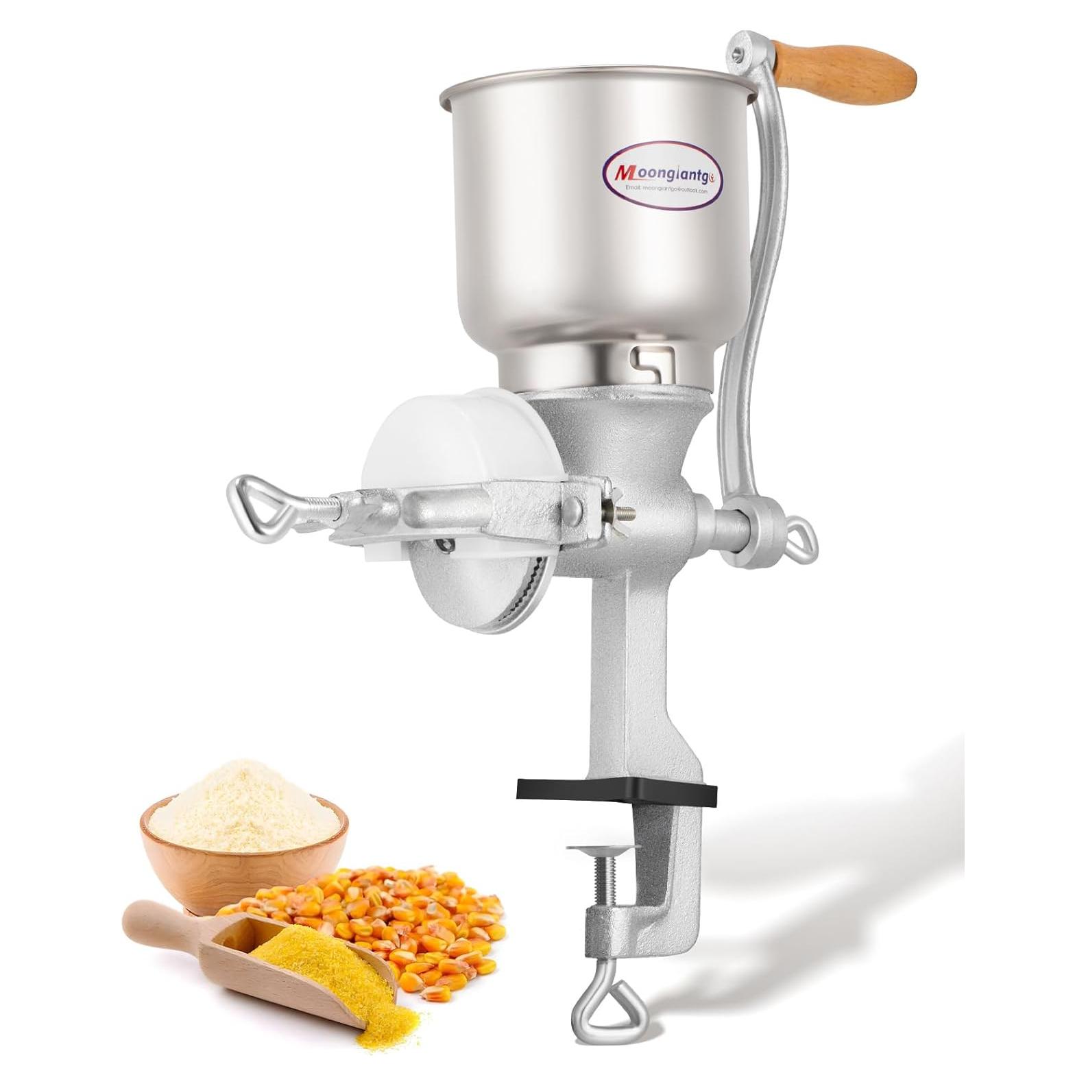 Molino de Maíz Manual Moongiantgo Hierro Fundido 700g