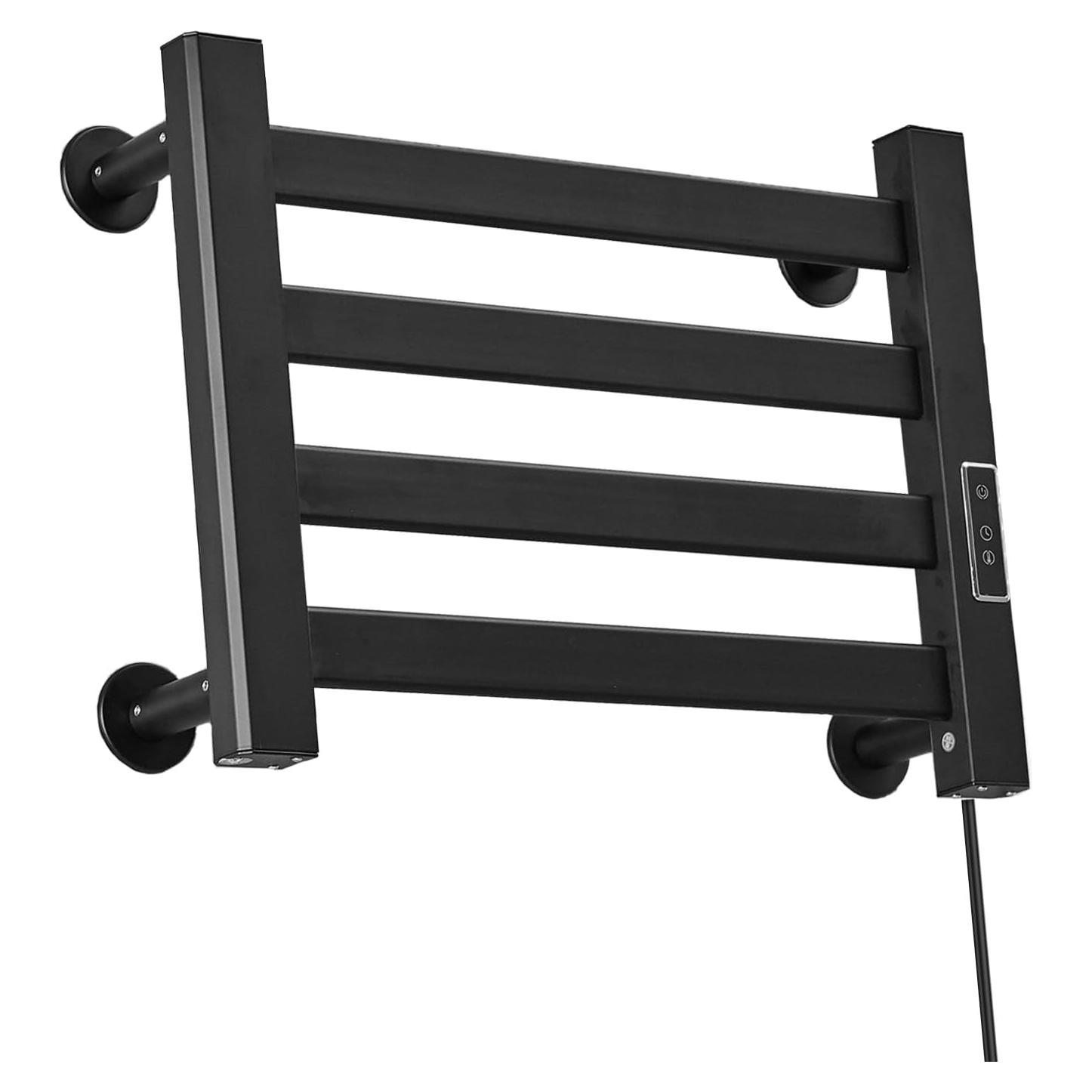 Soporte para Toallas Calentador Verida M19 35.1x48.5cm Negro