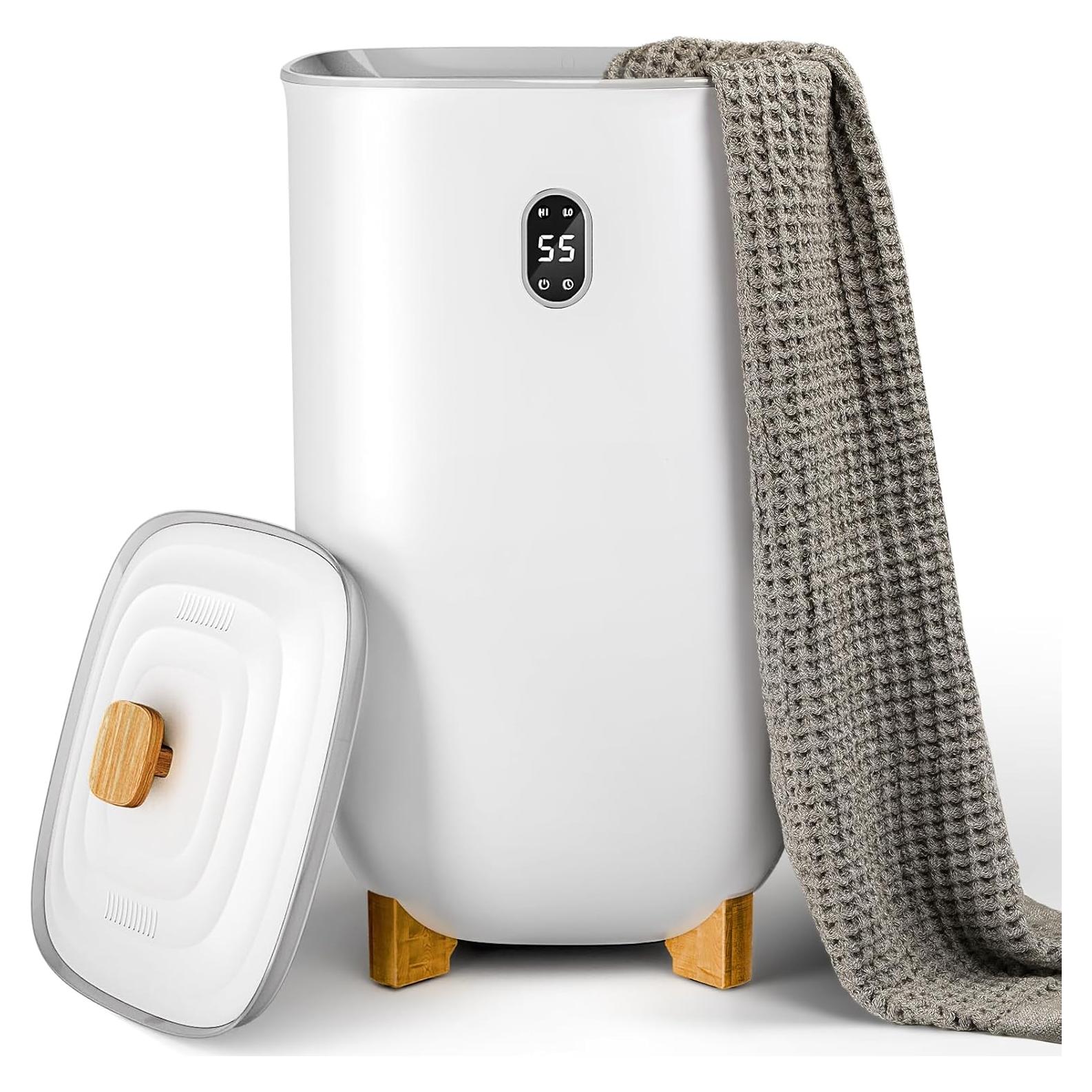 Calentador de Toallas AGLUCKY 40L con 2 Modos y Pantalla LCD