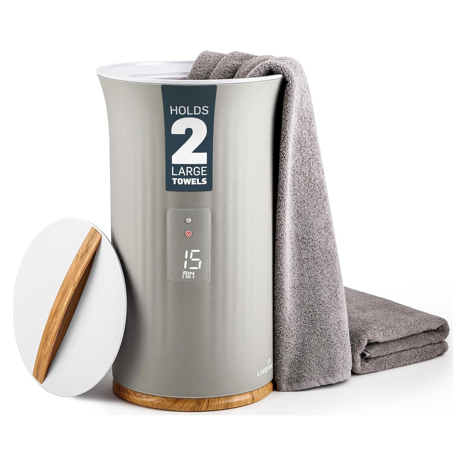 Calentador de Toallas Live Fine LFHTTWL01 Gris 5.39 kg
