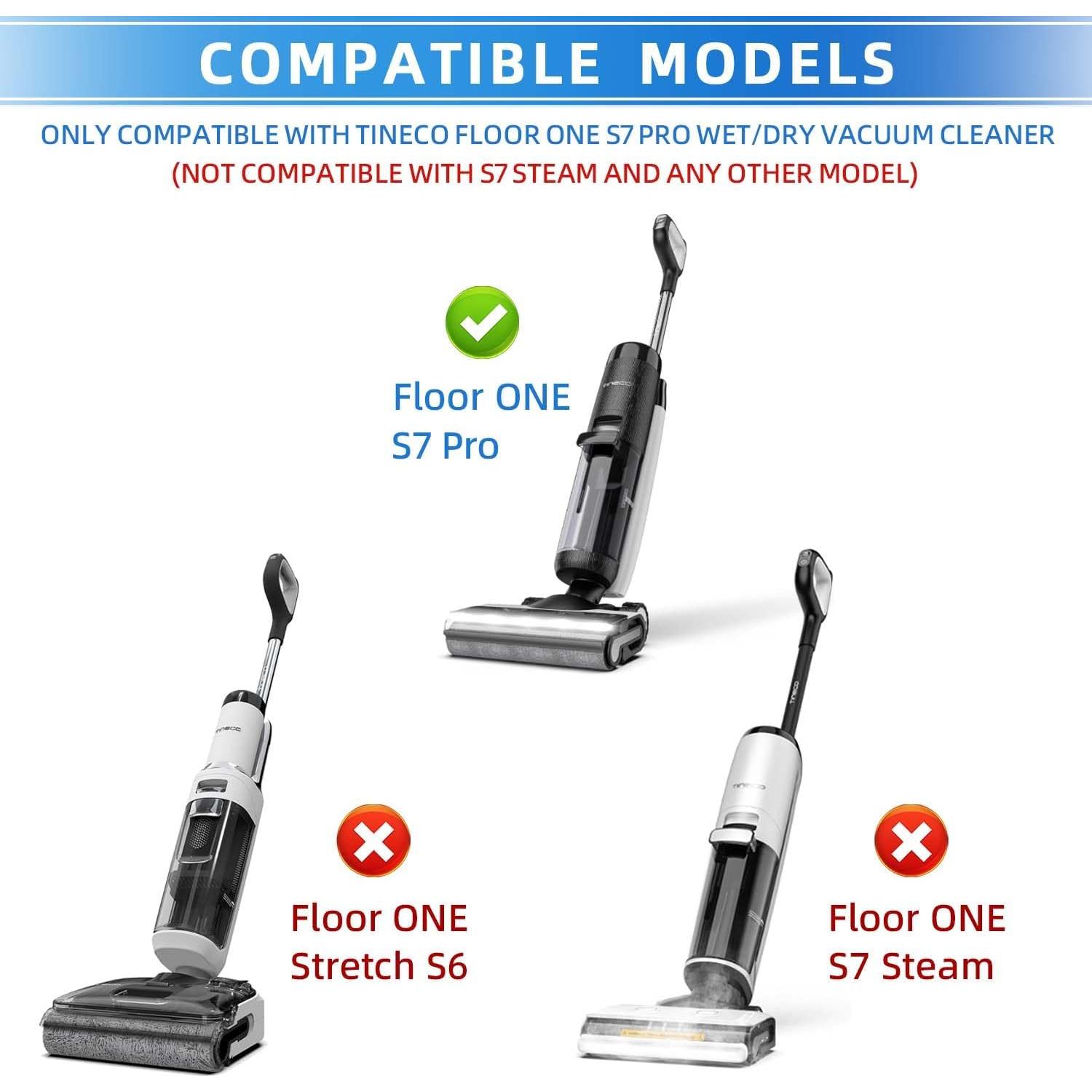 Reemplazo Rodillo y Filtros HEPA Tineco Floor ONE S7 Pro