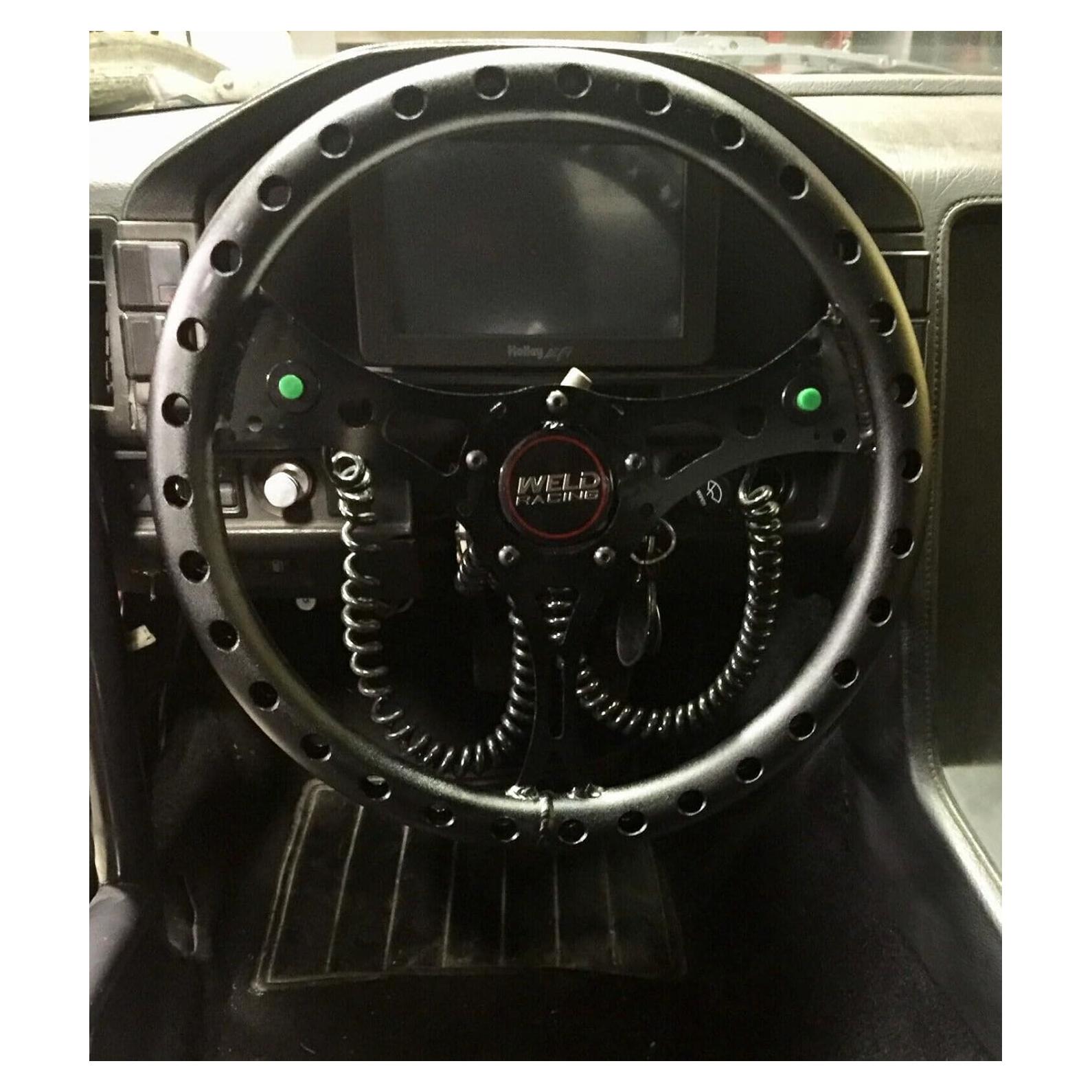 Volante de Rendimiento Ligero Genérico 34.29 cm Negro