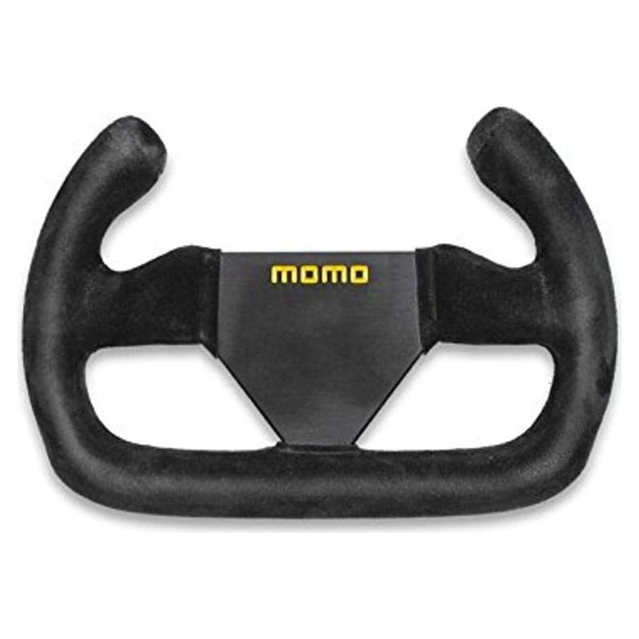 Volante MOMO R1922C 250mm Suede Negro Ajuste Universal