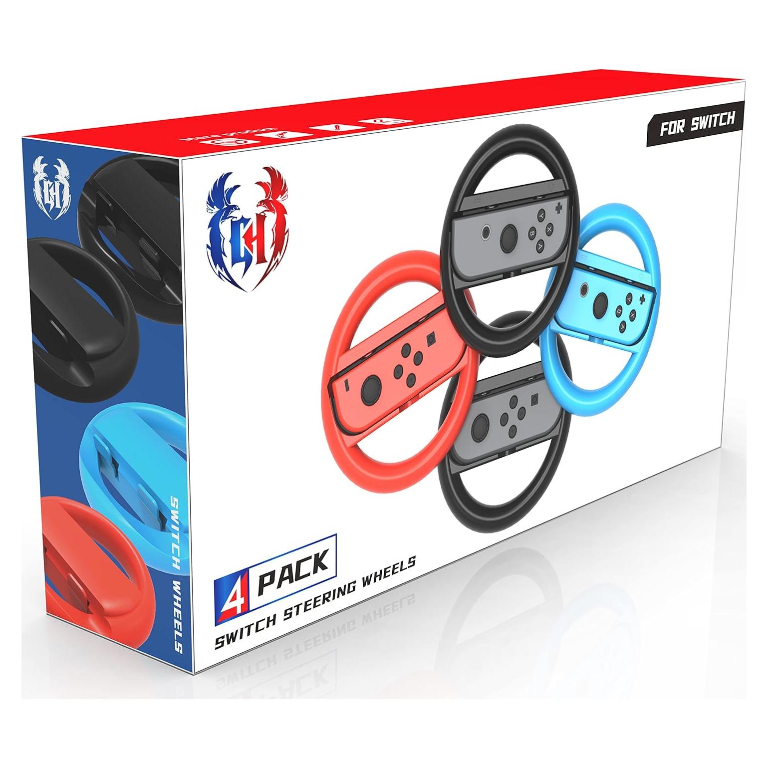 Paquete de 4 Volantes de Cambio GH para Nintendo Switch