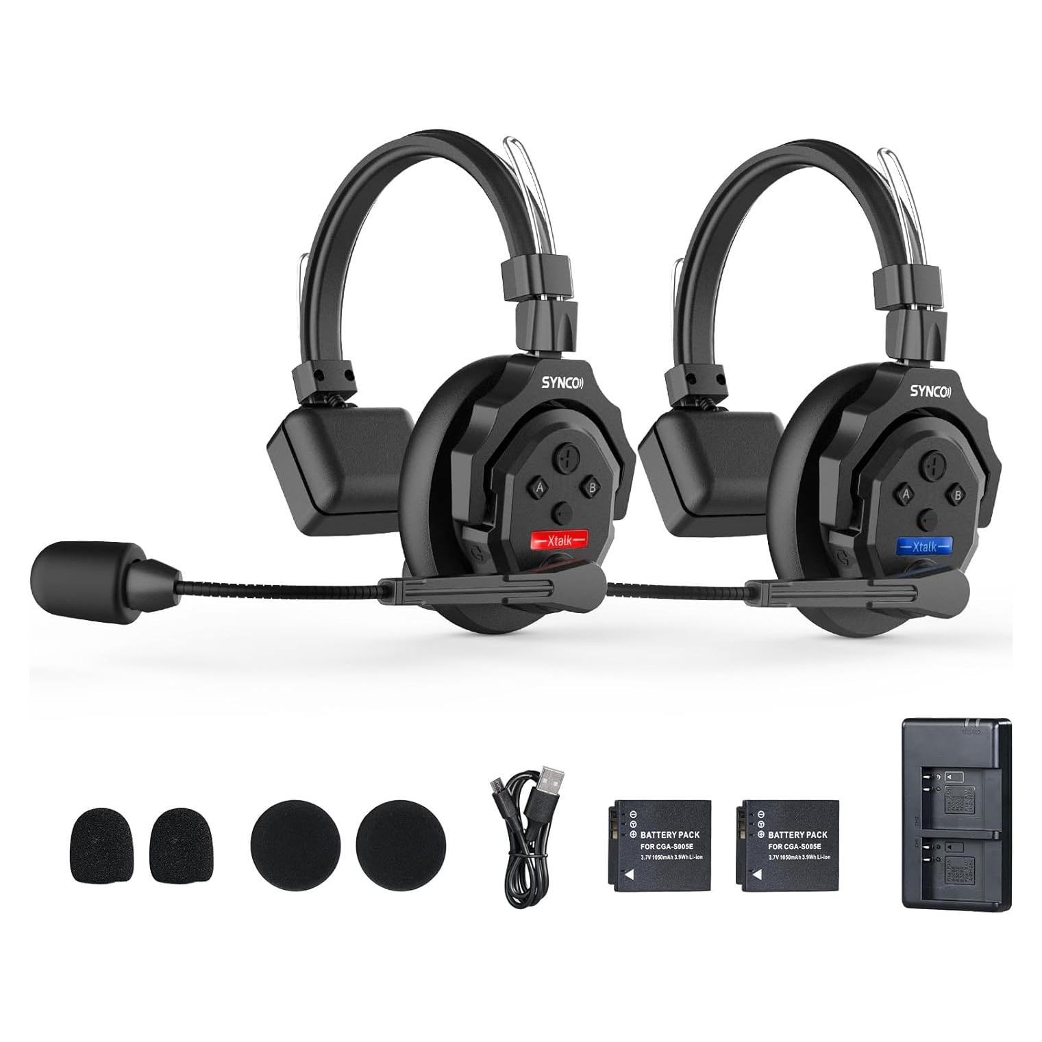 Auriculares Inalámbricos SYNCO XTALK X2 para Comunicación 2 Personas