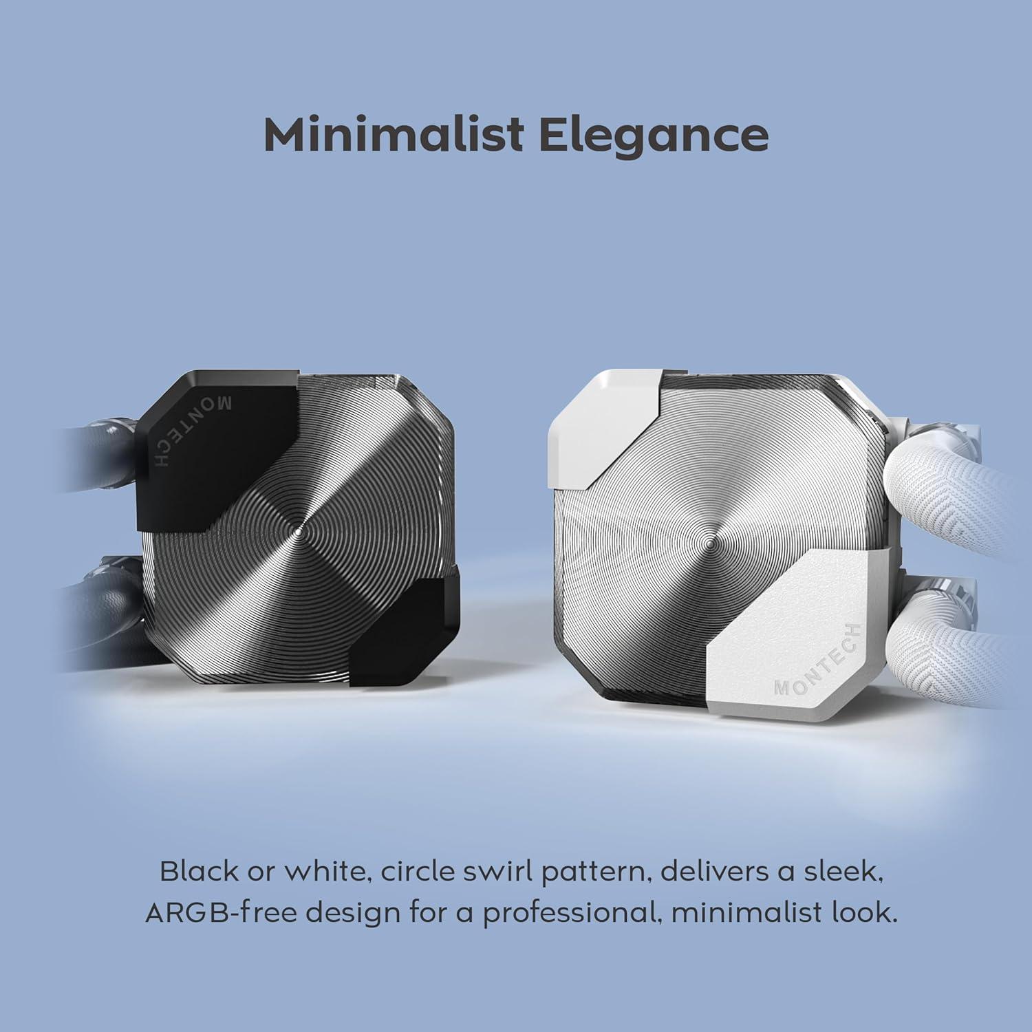 Enfriador de CPU líquido AIO Montech HyperFlow Silent 360mm