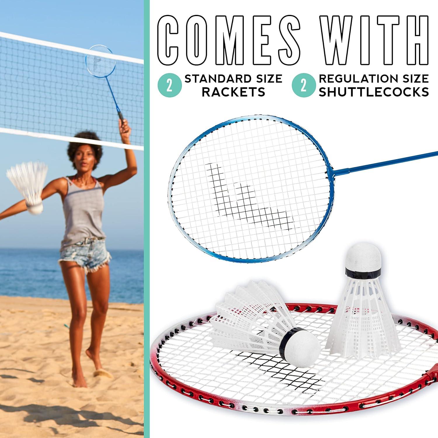 Conjunto de Raquetas de Bádminton Franklin Sports - 2 Jugadores