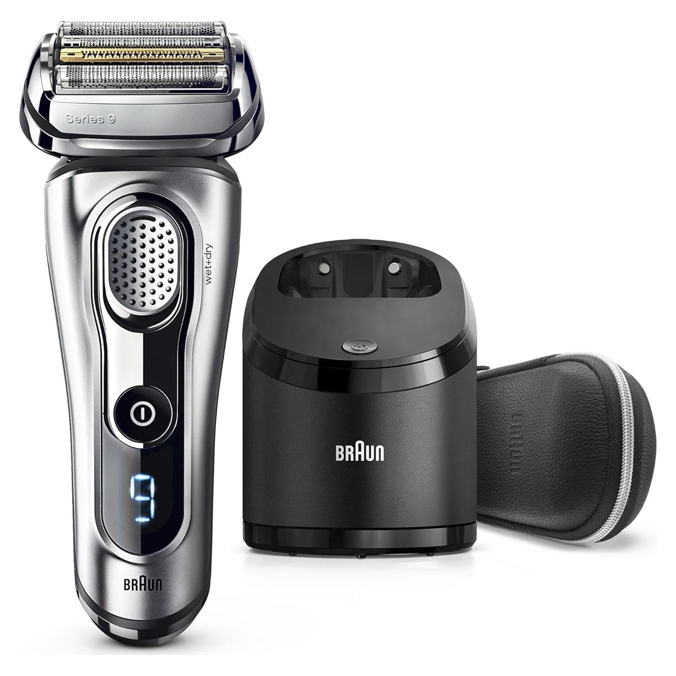 Afeitadora eléctrica Braun Serie 9 9291cc con recortador y estuche