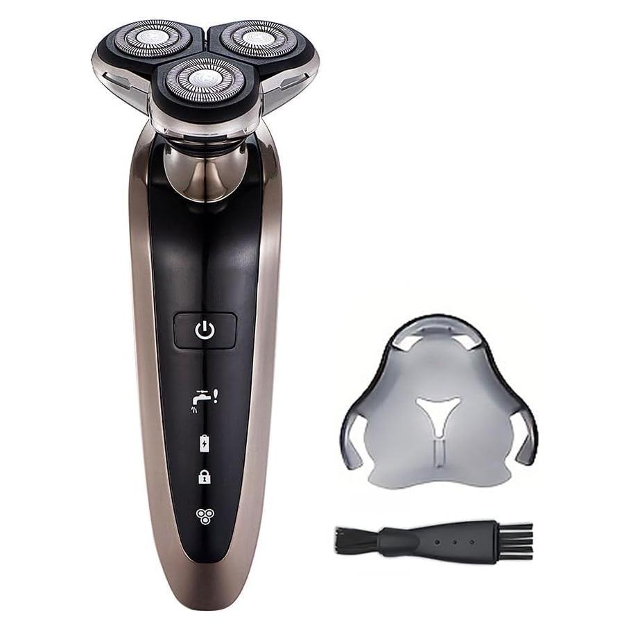 Afeitadora eléctrica Roziapro para hombres IPX6 recargable