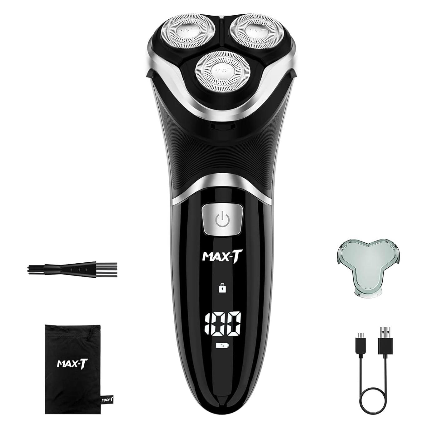 Afeitadora eléctrica MAX-T 8101 USB impermeable IPX7