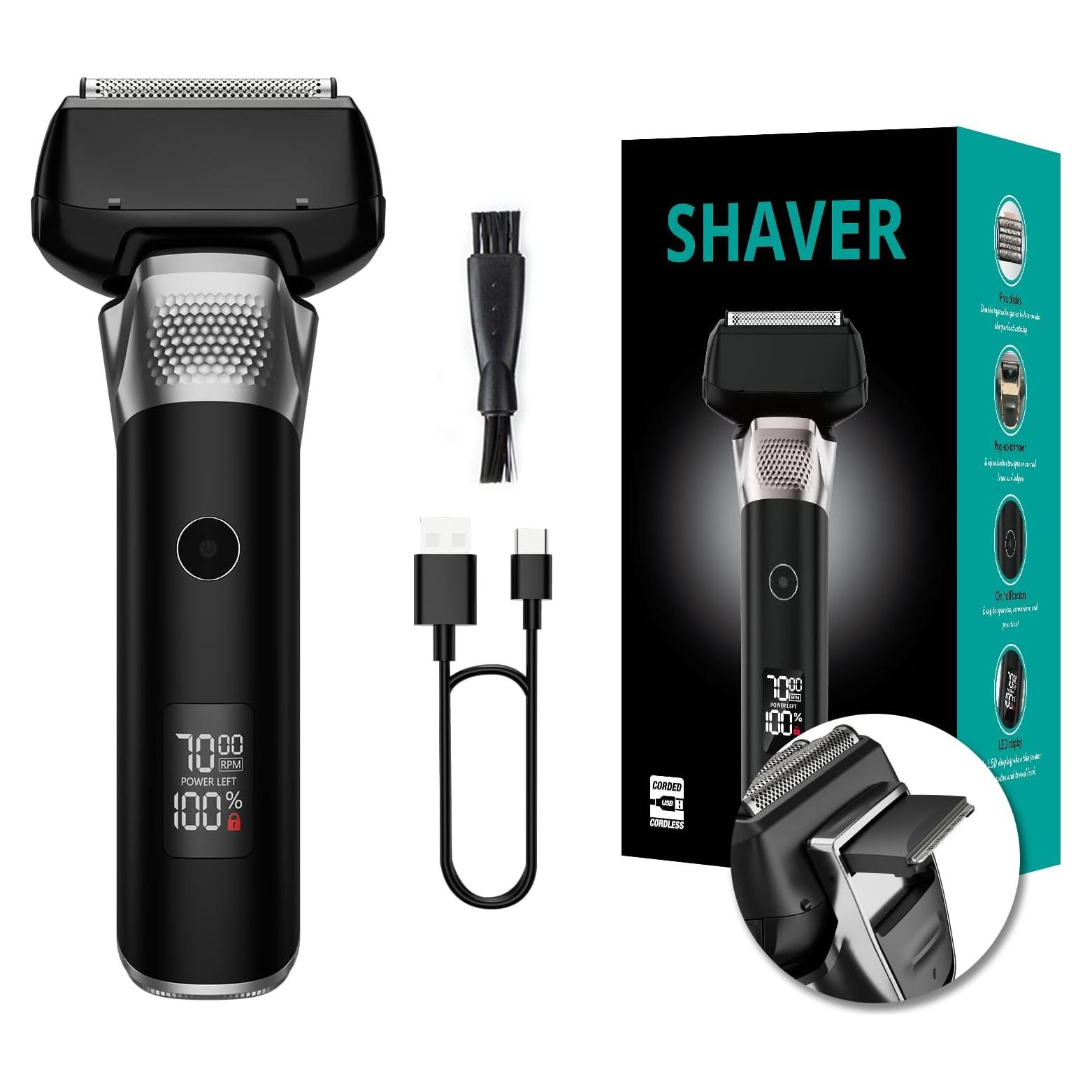 Afeitadora eléctrica RUIBO MS-2408 5 cuchillas impermeable