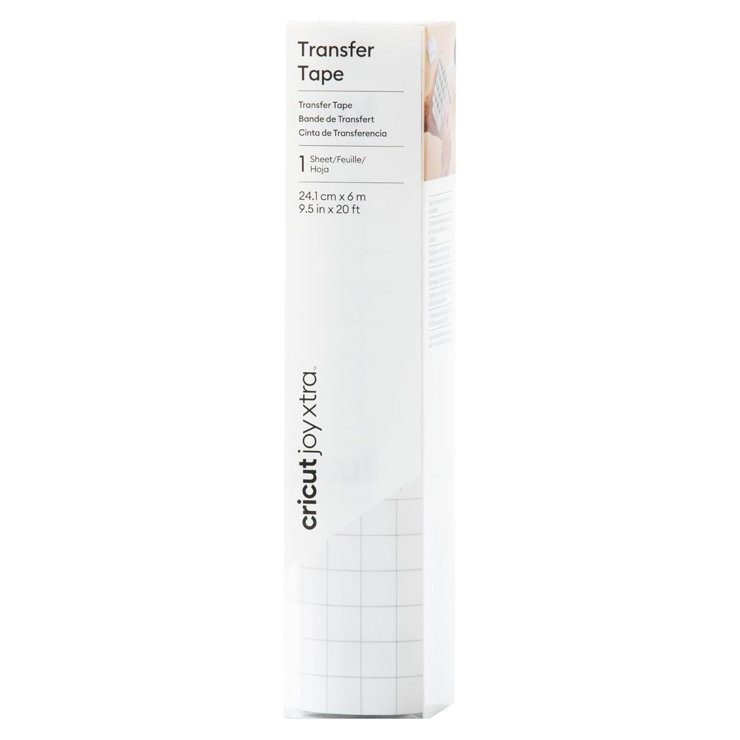 Cinta de Transferencia de Vinilo Cricut Joy Xtra 24.1 cm x 6 m