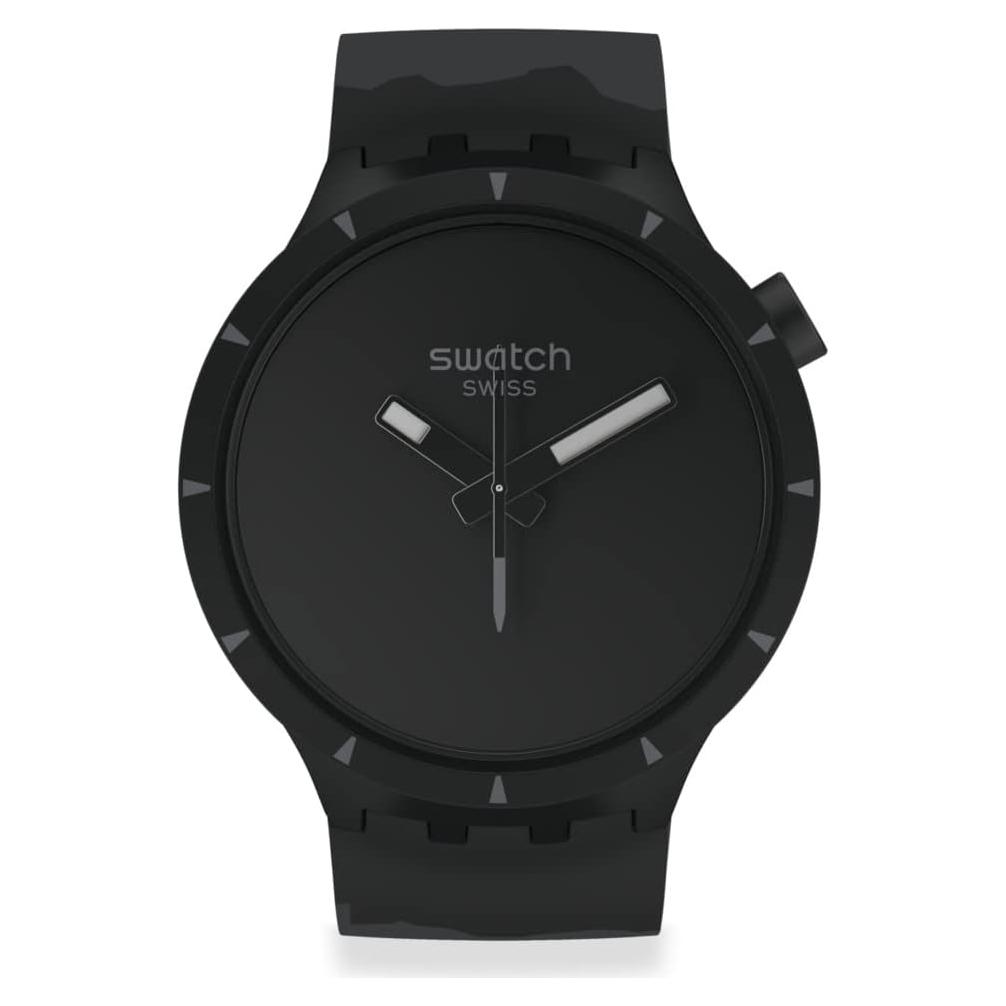 Reloj Swatch Big Bold Bioceramic Unisex 47mm Negro Automático