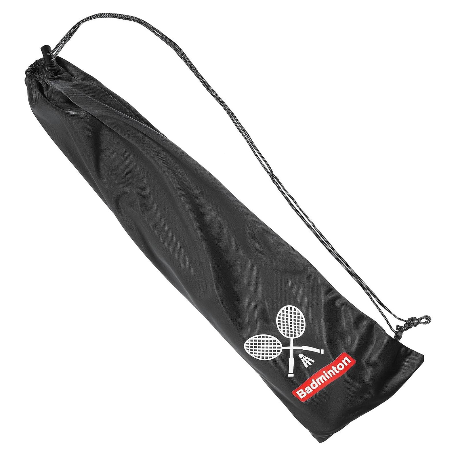 Funda Suave para Raqueta de Bádminton PATIKIL 74x23cm Negra