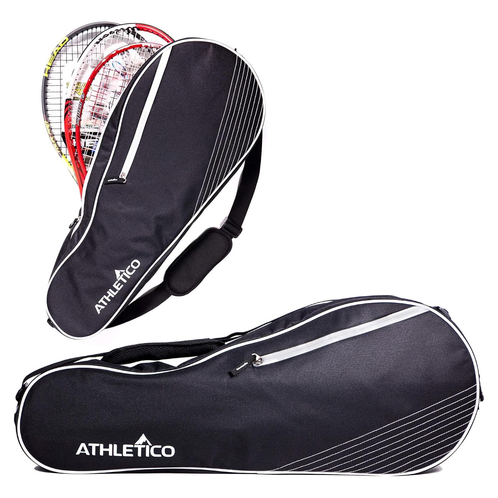 Bolsa de Tenis Athletico Competitor 3 Raquetas Acolchada