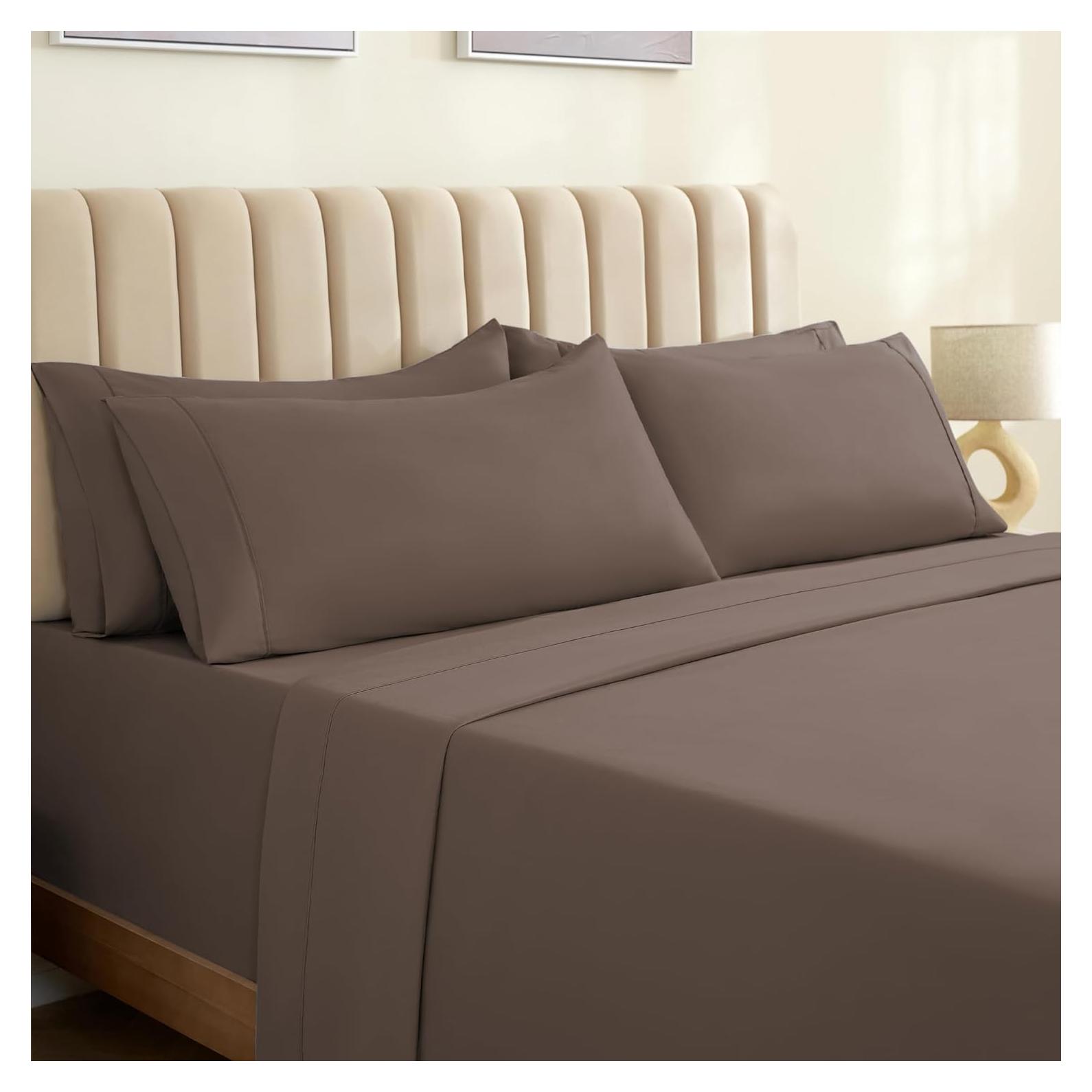 Juego de Sábanas LuxClub 3 Piezas Twin XL Microfibra Corteza de Árbol