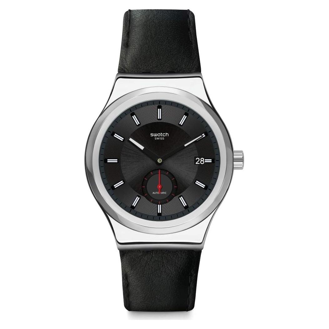 Reloj Swatch Sistem51 Petite Seconde Unisex 42mm Negro