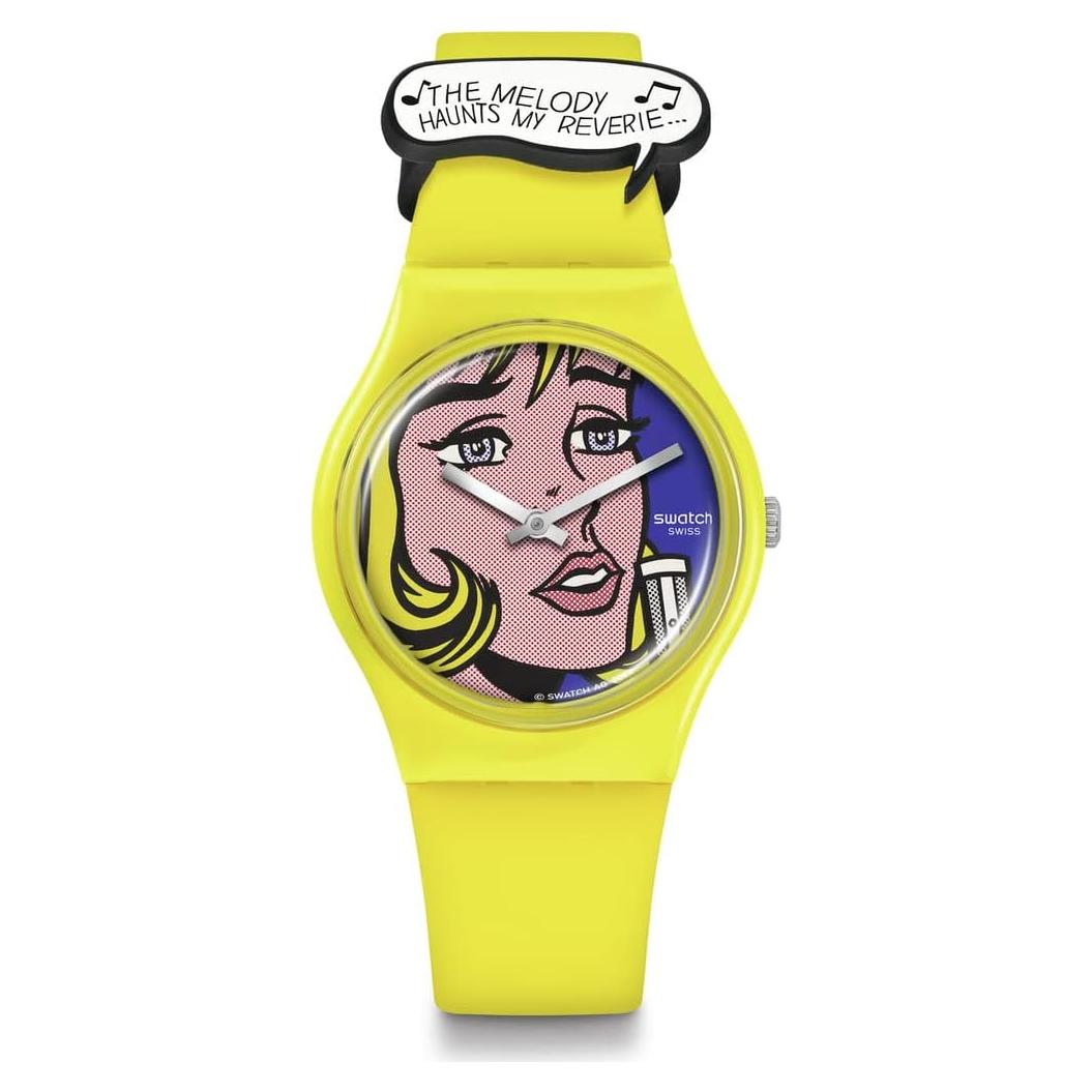 Reloj Swatch Gent Biosourced Reverie Roy Lichtenstein 34mm