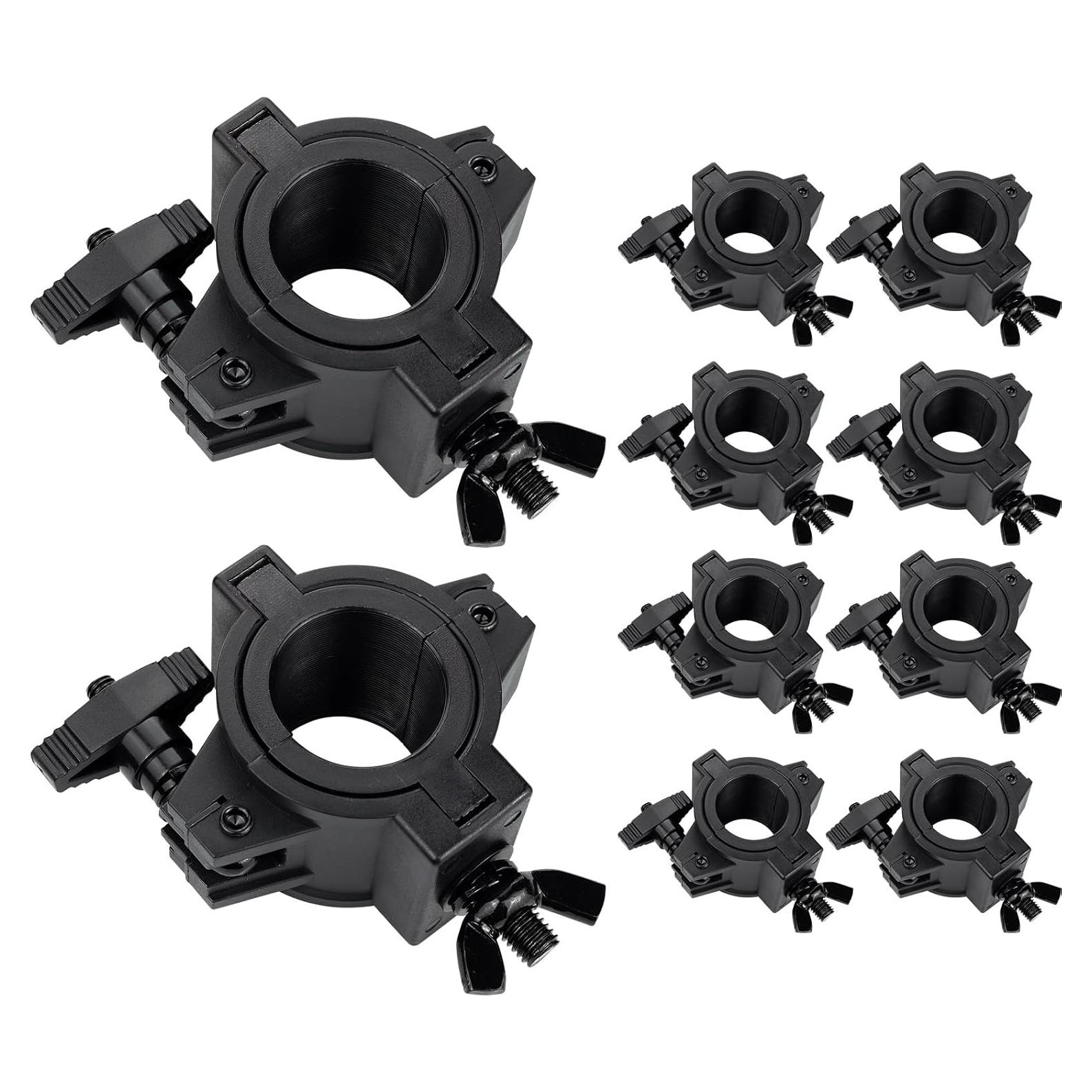 Abrazadera O de Luz de Escenario CZGOR Paquete de 10