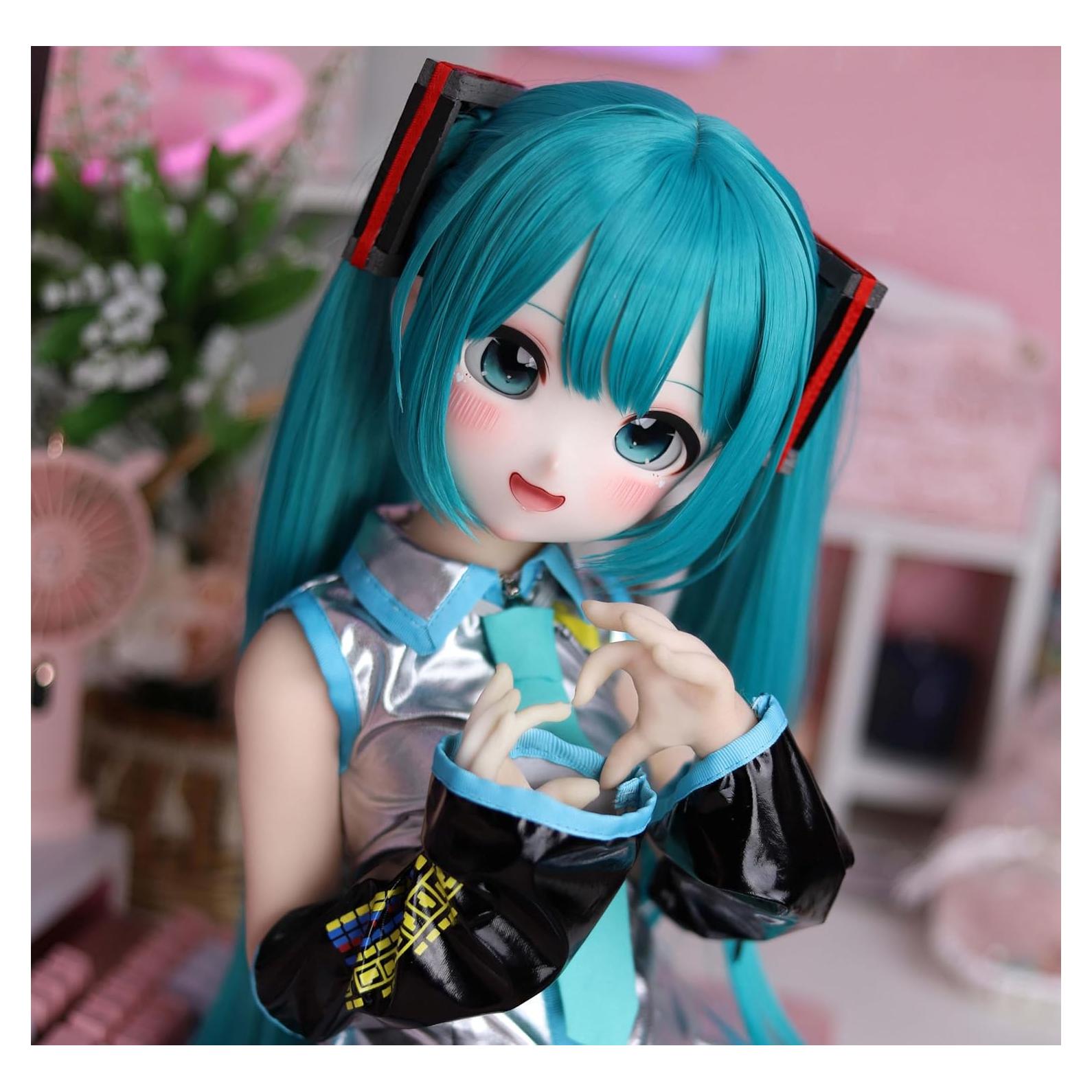 Muñeca de Acción Femenina Mozu Meku 85cm Silicona Flexible