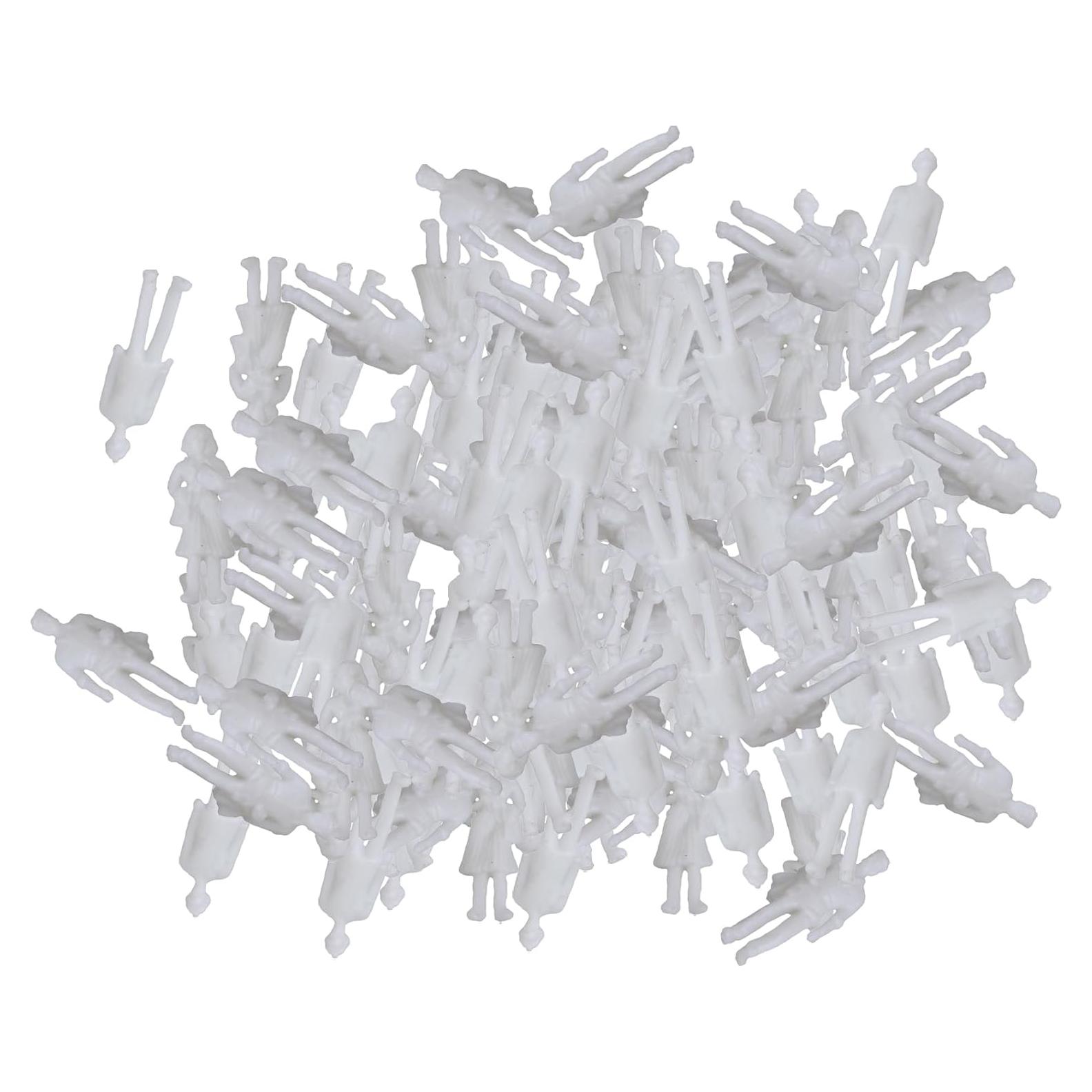 Figuras Arquitectónicas Blancas BQLZR 1:100 Paquete 100 Unidades