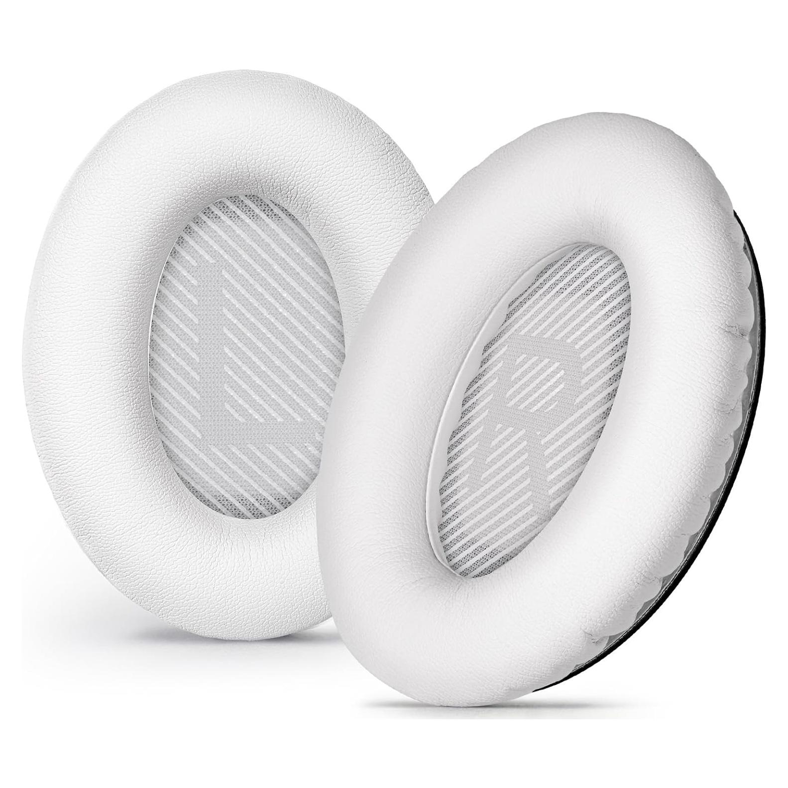 Almohadillas de Repuesto Auriculares Bose QC-35 y QC-35 II Blancas