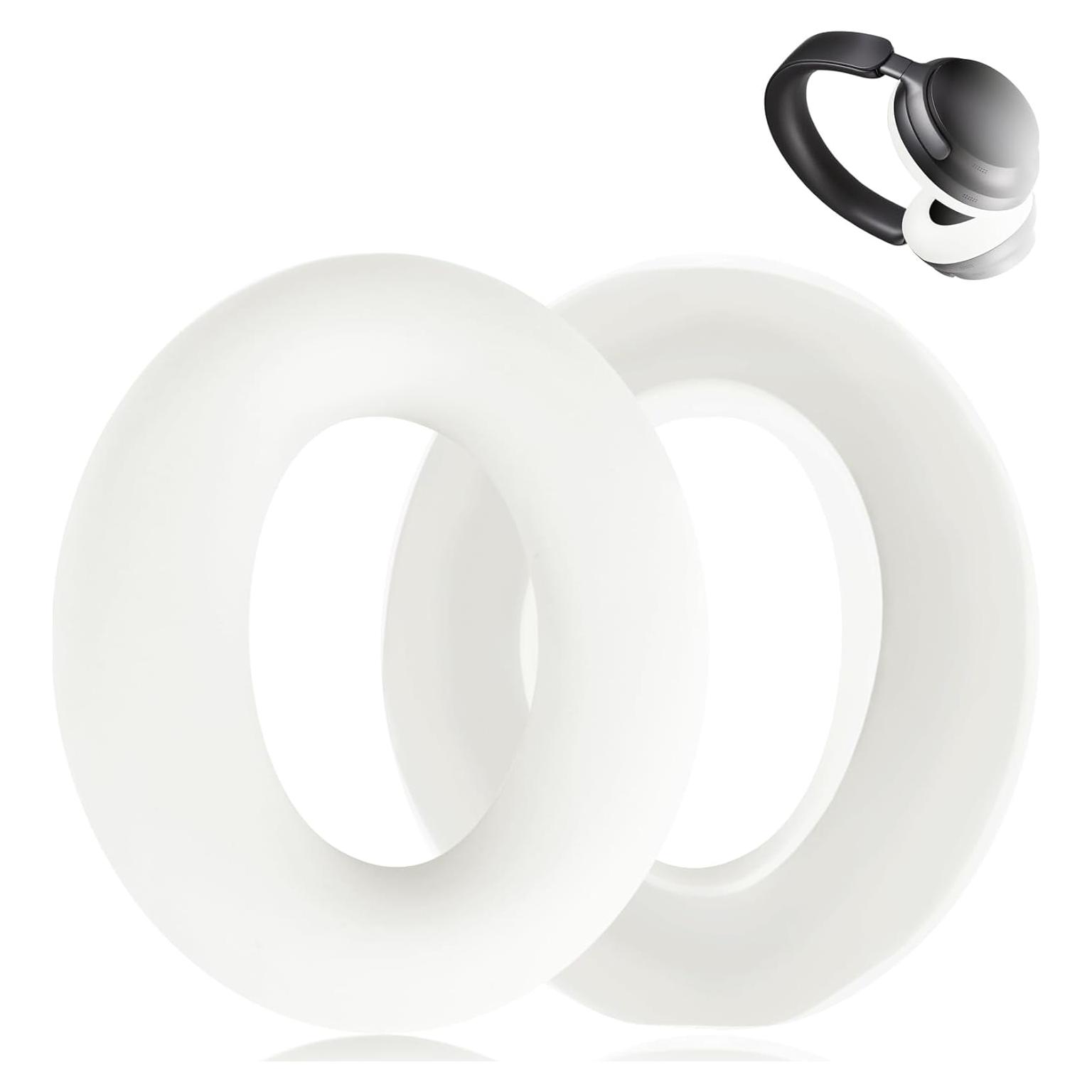 Cubierta de almohadillas de silicona Aiivioll para Bose QC Ultra