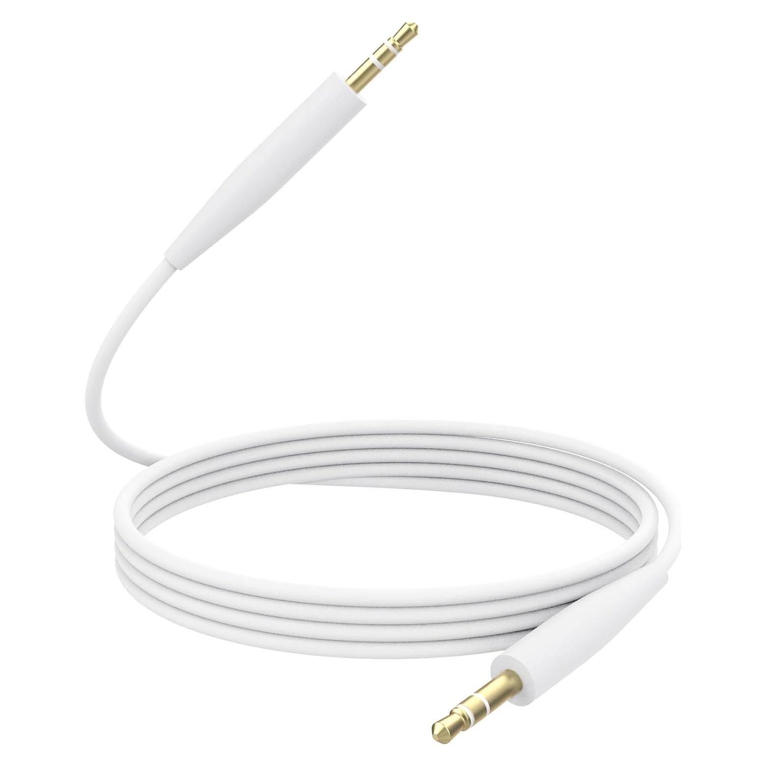 Cable de audio de reemplazo Asobilor para Bose QC25 QC35 QC45