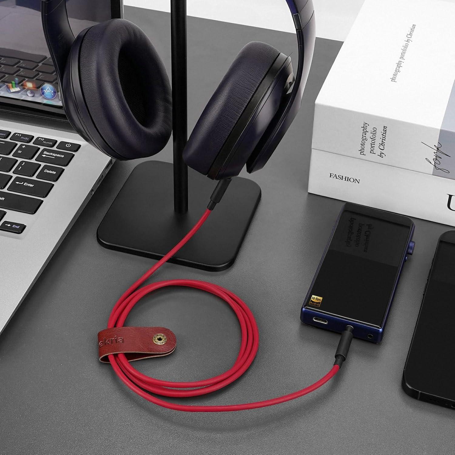 Cable de Audio GEEKRIA 3.5mm Macho a Macho 1.2m para Beats