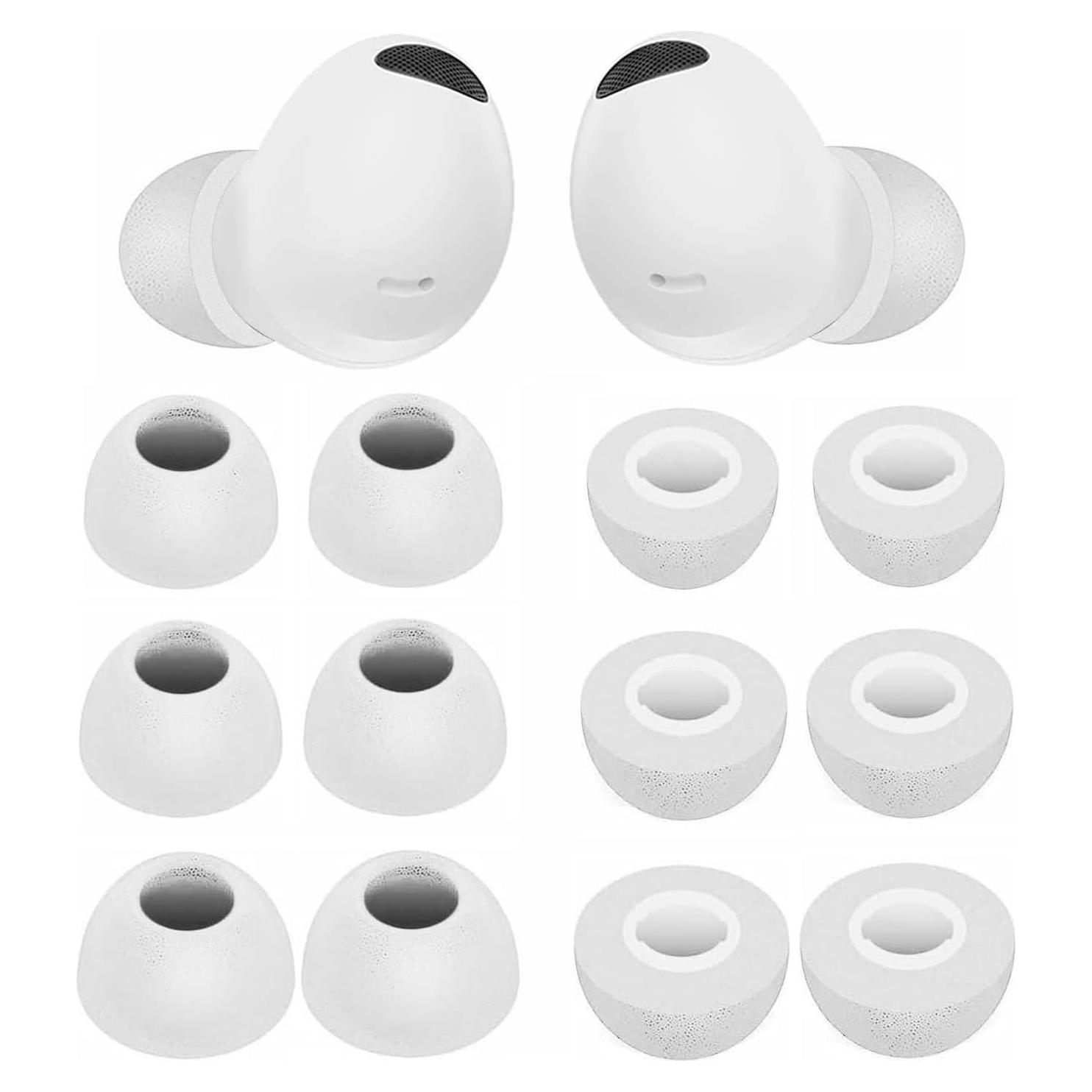 Consejos de Espuma de Memoria JNSA para Galaxy Buds 2 Pro - 6 Pares