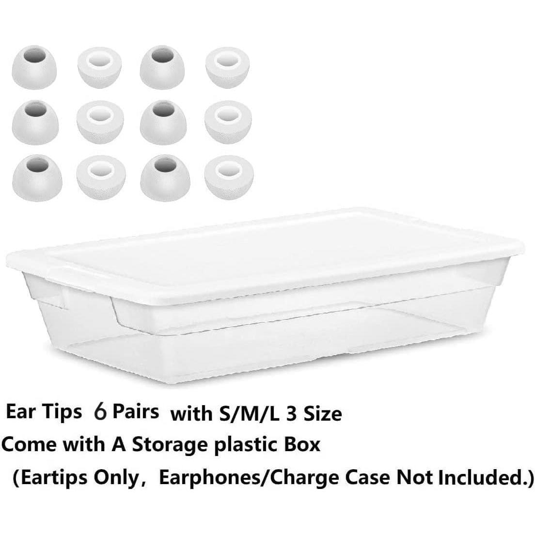 Consejos de Espuma de Memoria JNSA para Galaxy Buds 2 Pro - 6 Pares