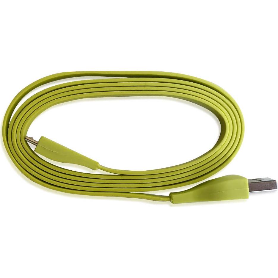 Cable de carga USB QJYTH 1.2m para Logitech UE Boom Amarillo